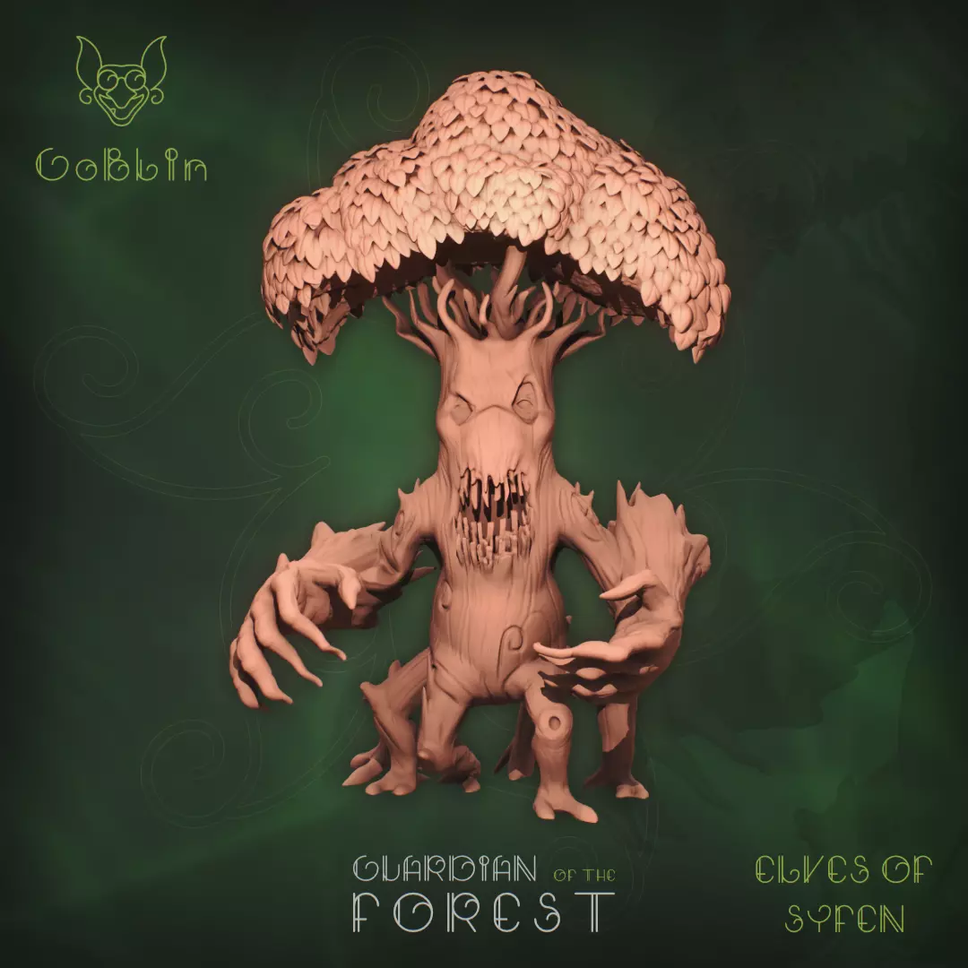GUARDIAN OF THE FOREST - Elves of Syfen 3D print model_0