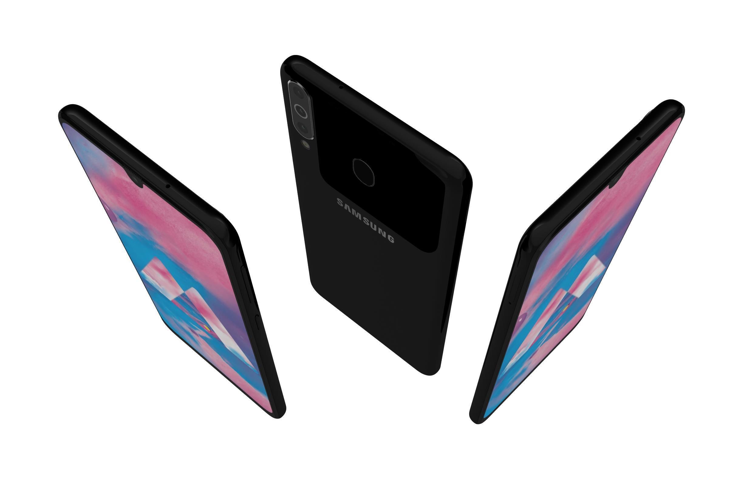 Samsung Galaxy M30 M31 M31S And M33 3D model_10