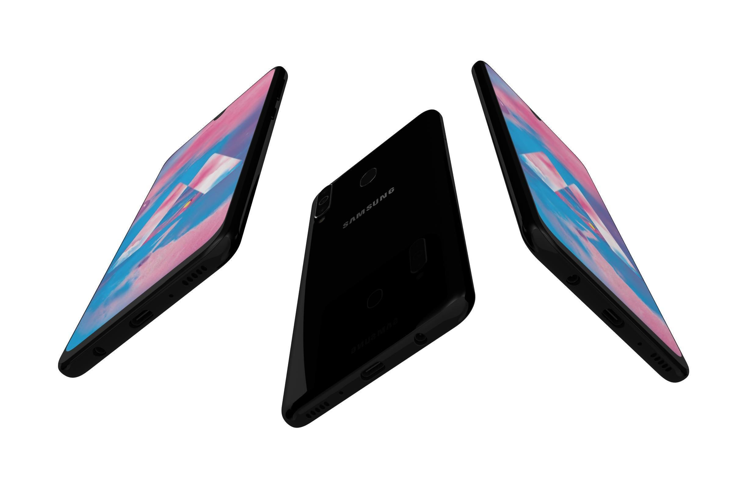 Samsung Galaxy M30 M31 M31S And M33 3D model_13