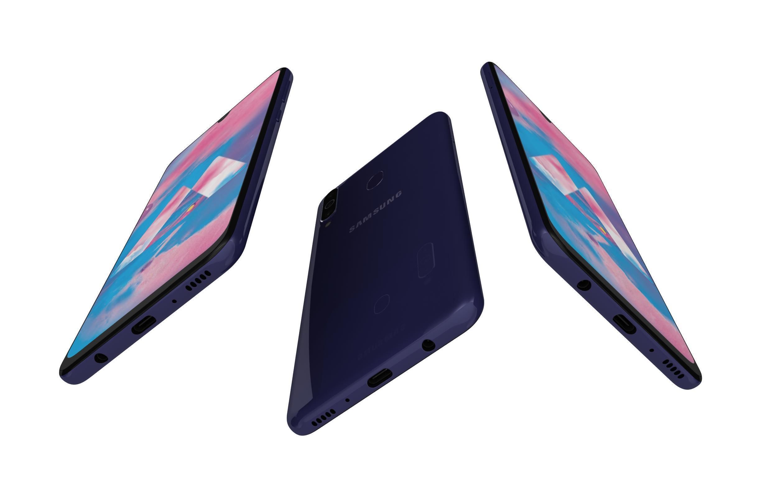 Samsung Galaxy M30 M31 M31S And M33 3D model_20