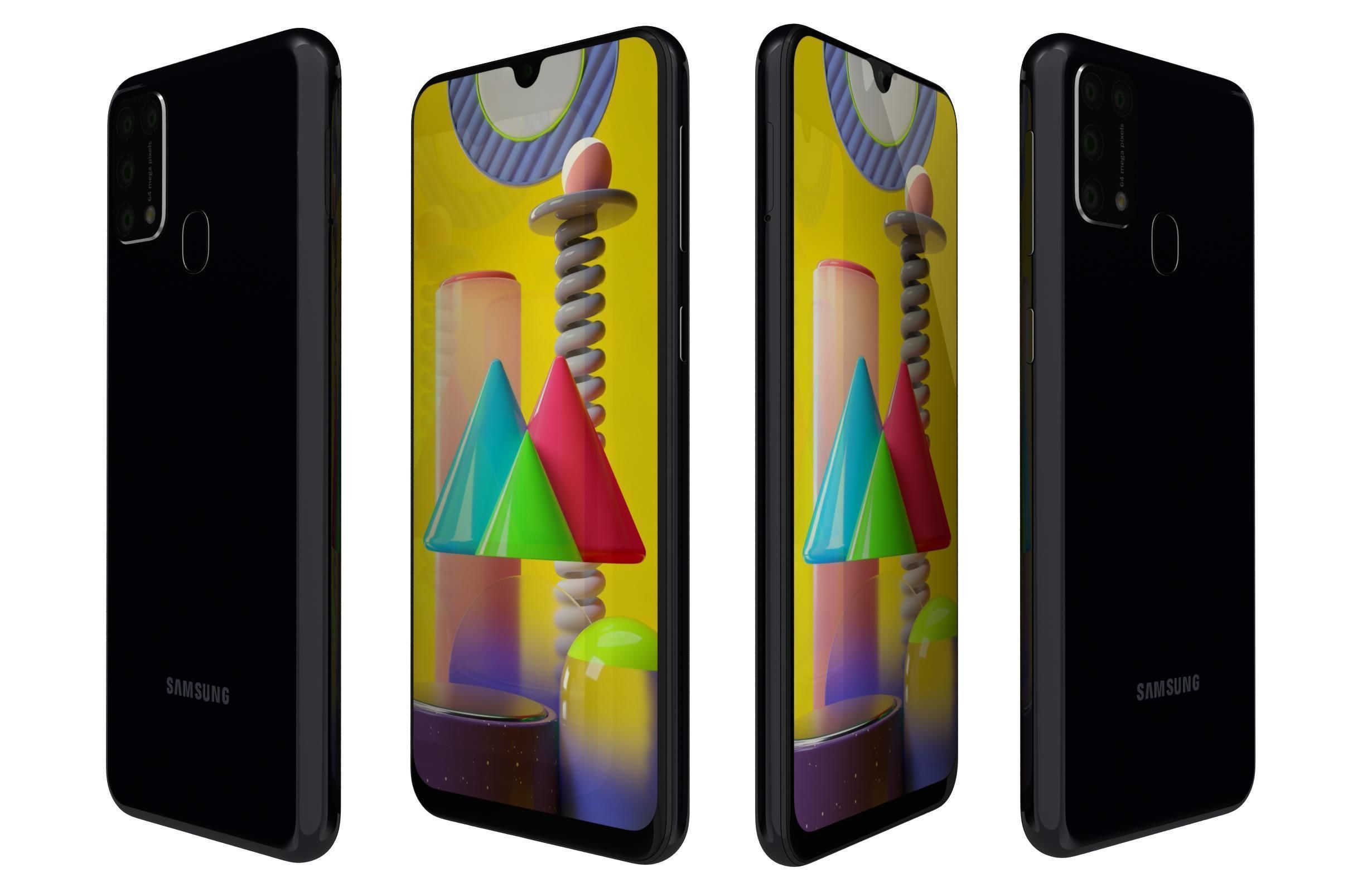 Samsung Galaxy M30 M31 M31S And M33 3D model_29