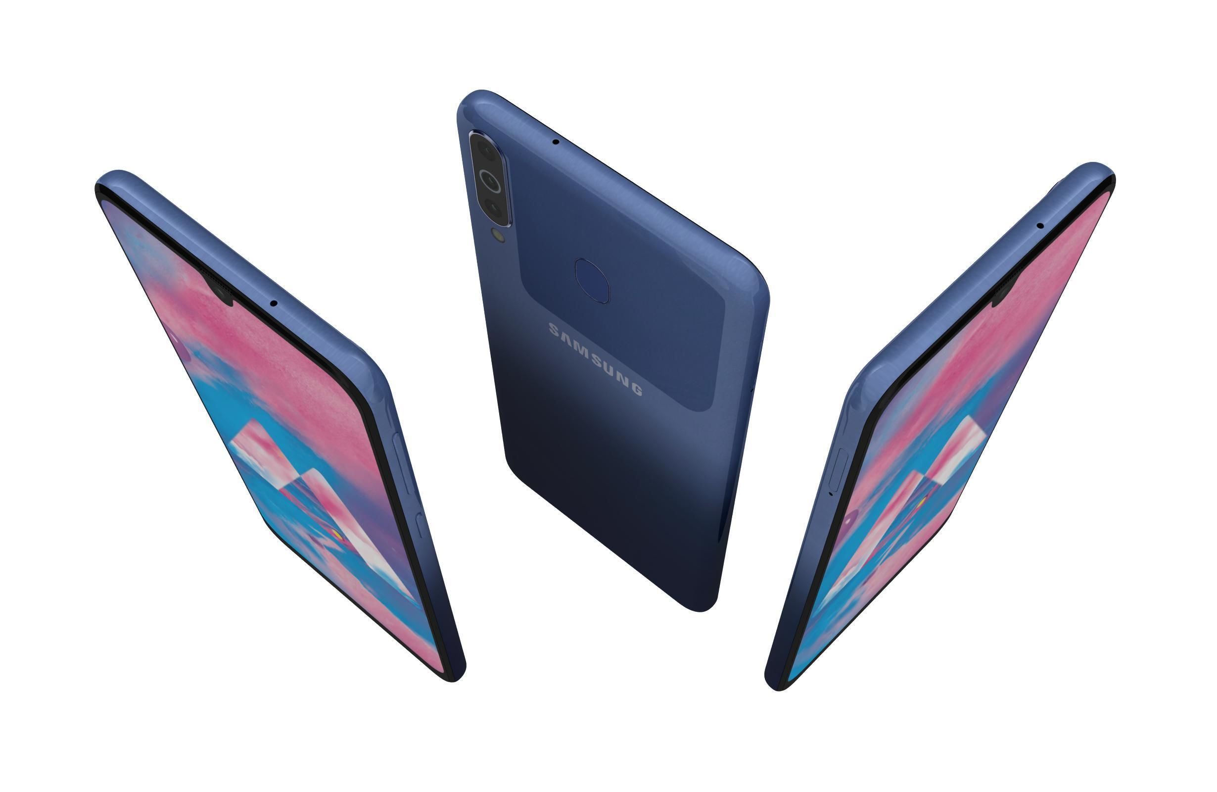 Samsung Galaxy M30 M31 M31S And M33 3D model_7