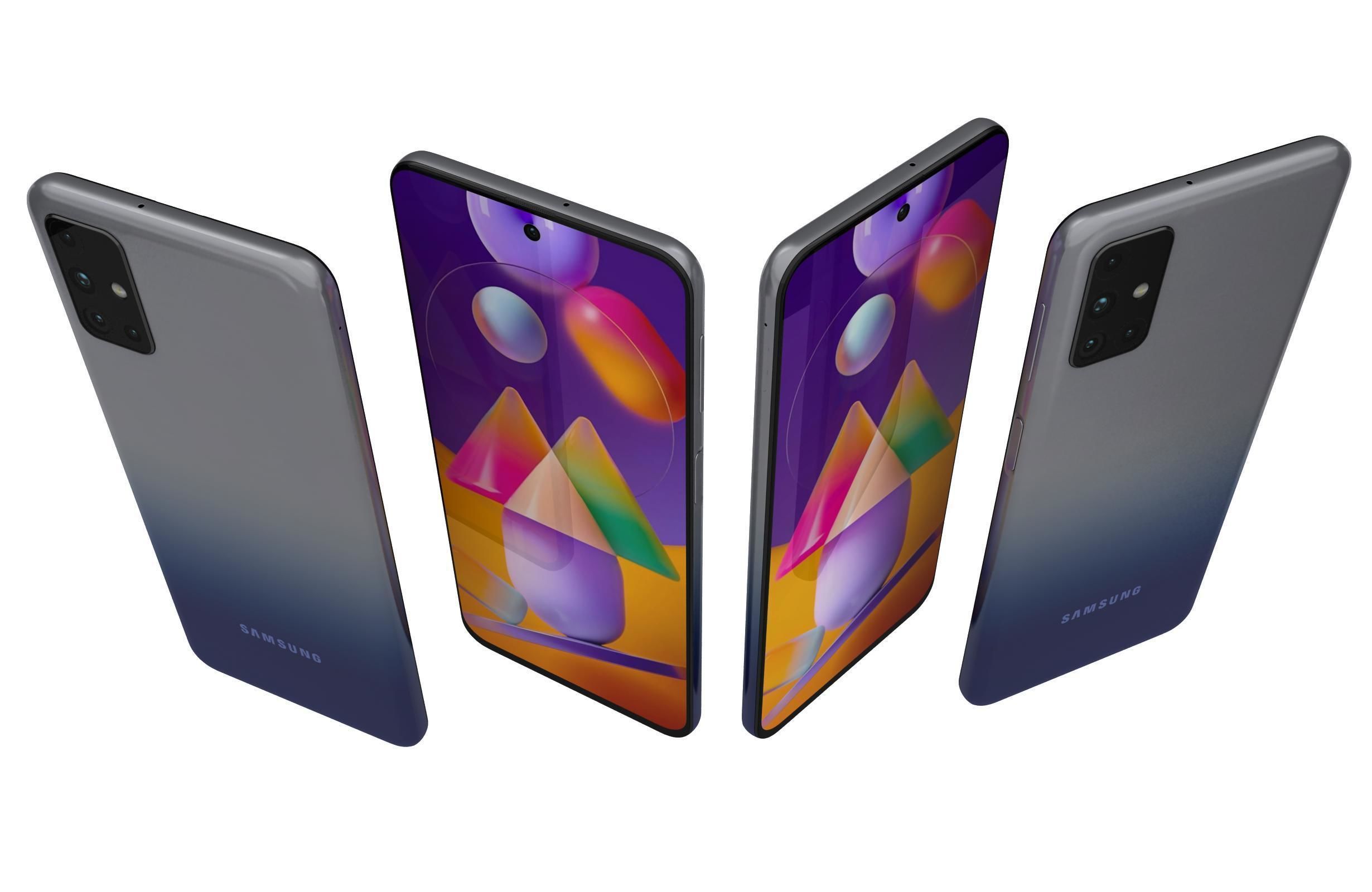 Samsung Galaxy M30 M31 M31S And M33 3D model_51