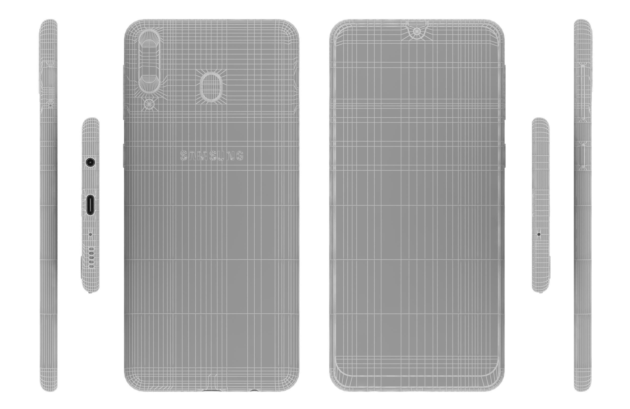 Samsung Galaxy M30 M31 M31S And M33 3D model_21