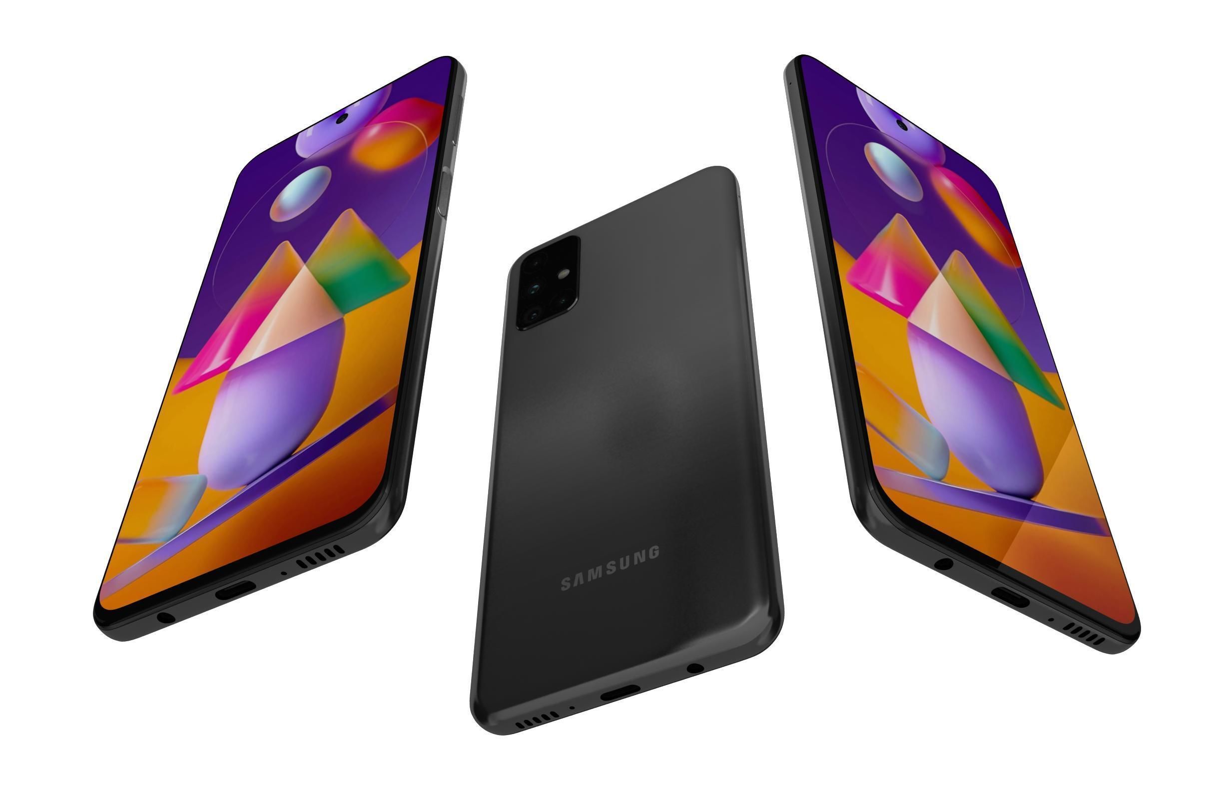 Samsung Galaxy M30 M31 M31S And M33 3D model_45