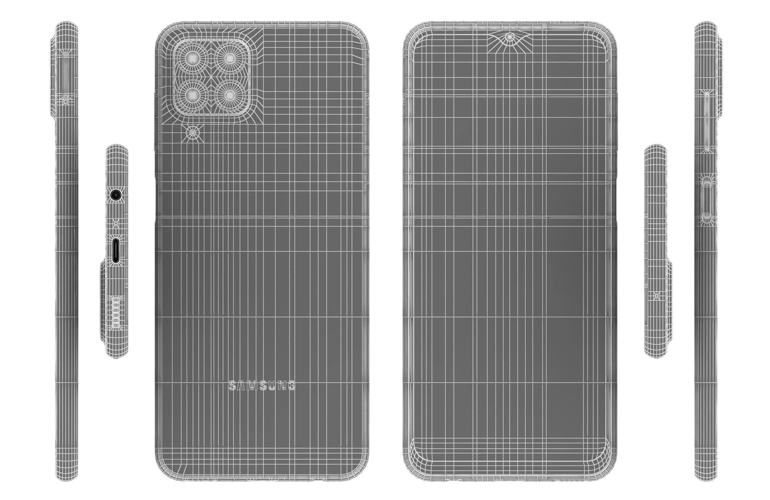 Samsung Galaxy M30 M31 M31S And M33 3D model_73