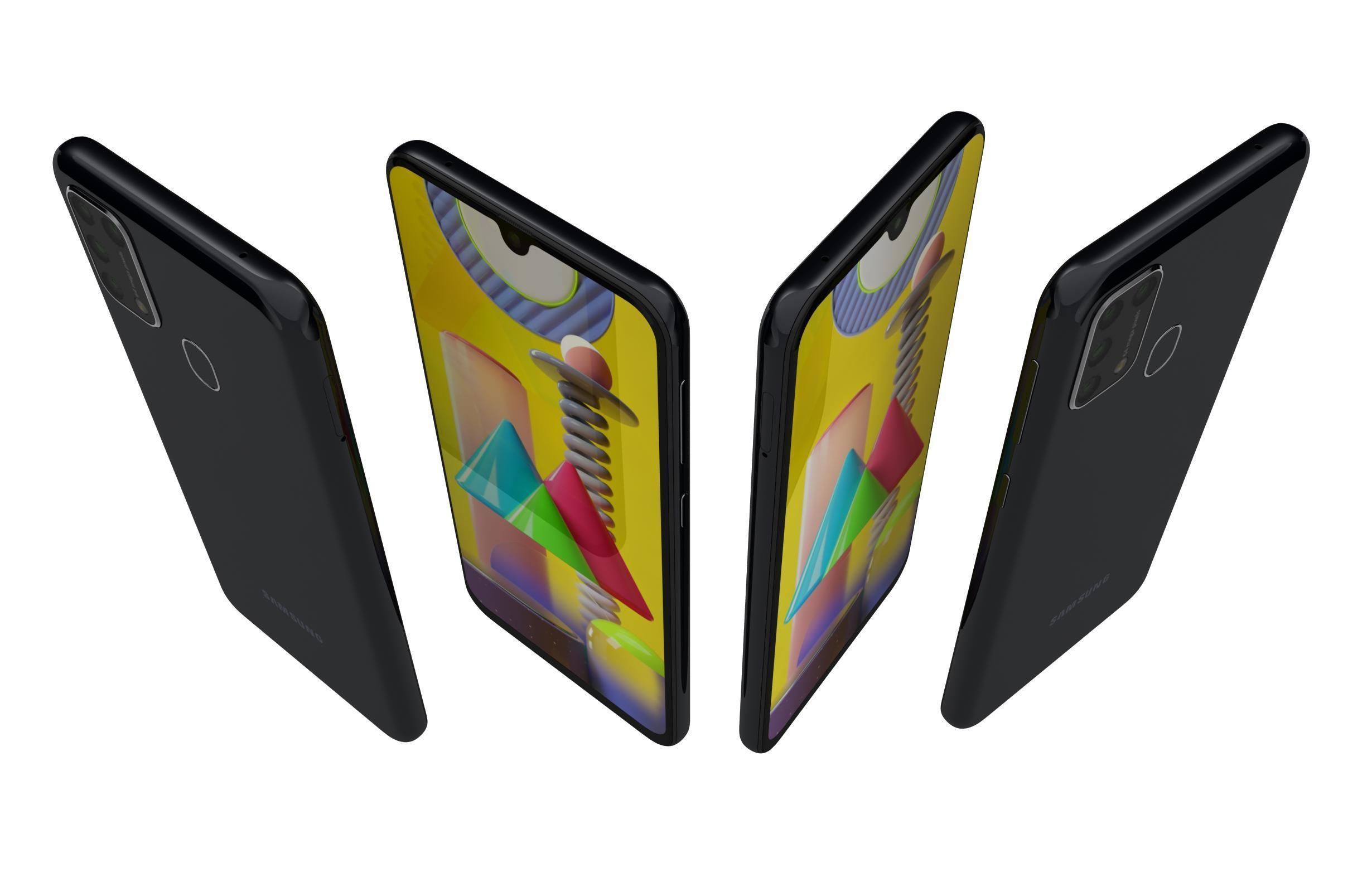 Samsung Galaxy M30 M31 M31S And M33 3D model_27