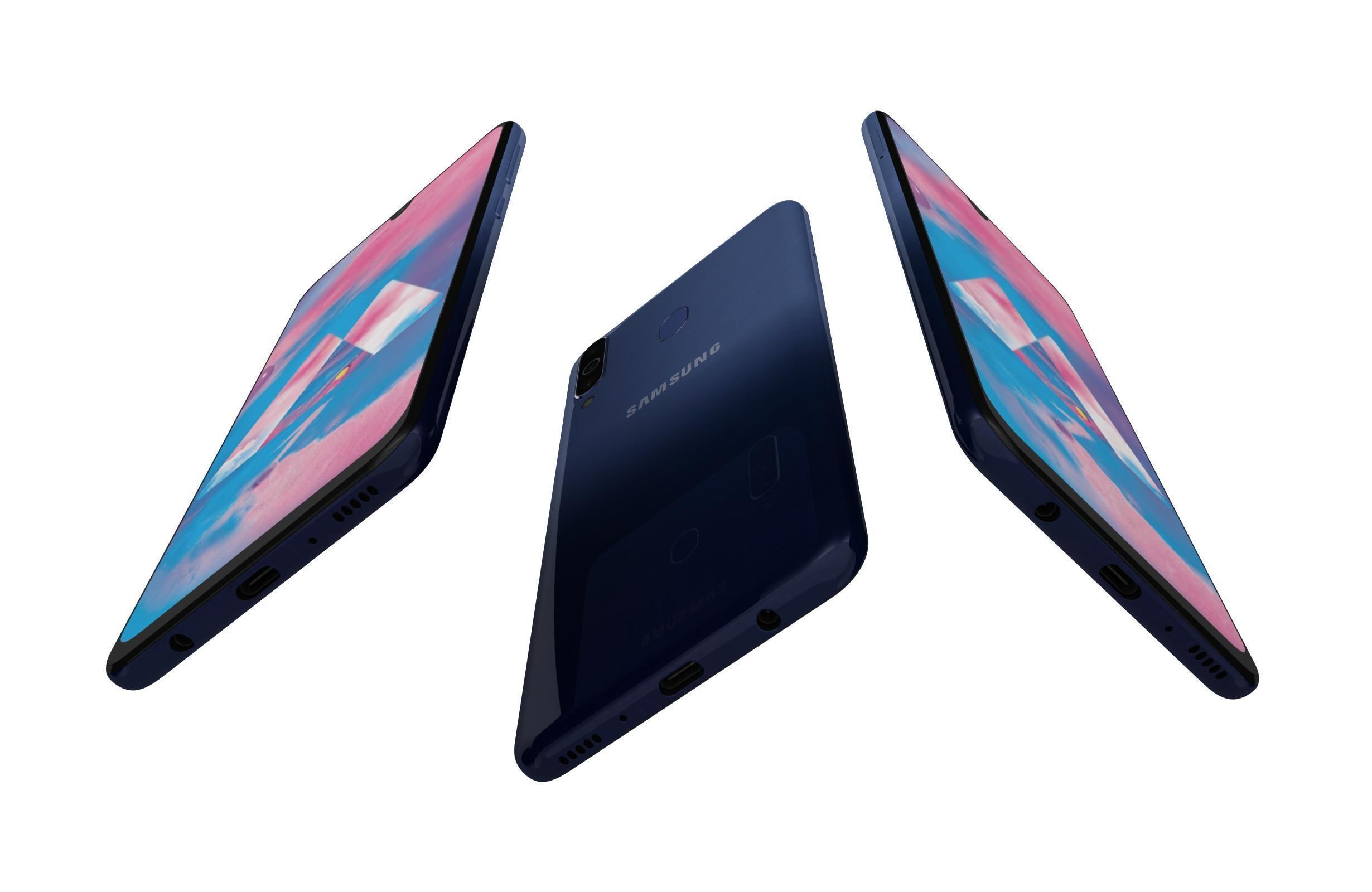 Samsung Galaxy M30 M31 M31S And M33 3D model_14