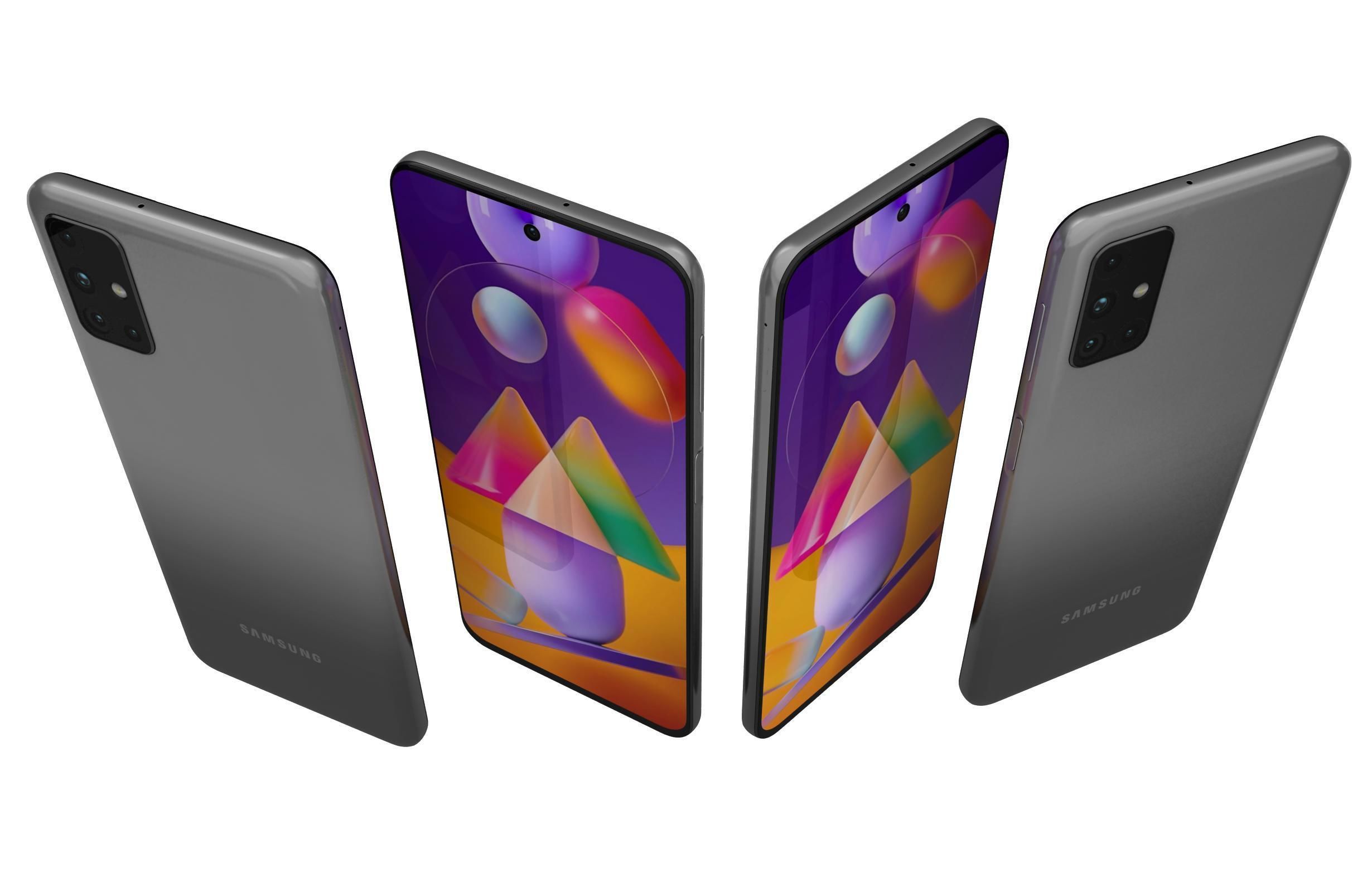 Samsung Galaxy M30 M31 M31S And M33 3D model_44