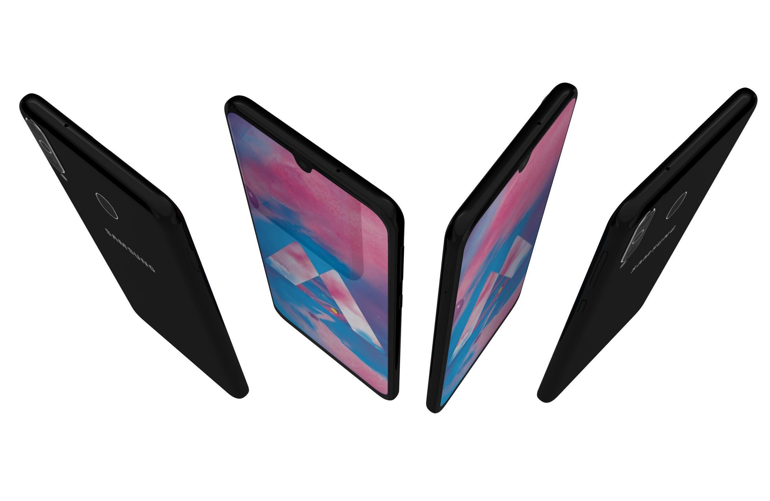 Samsung Galaxy M30 M31 M31S And M33 3D model_12