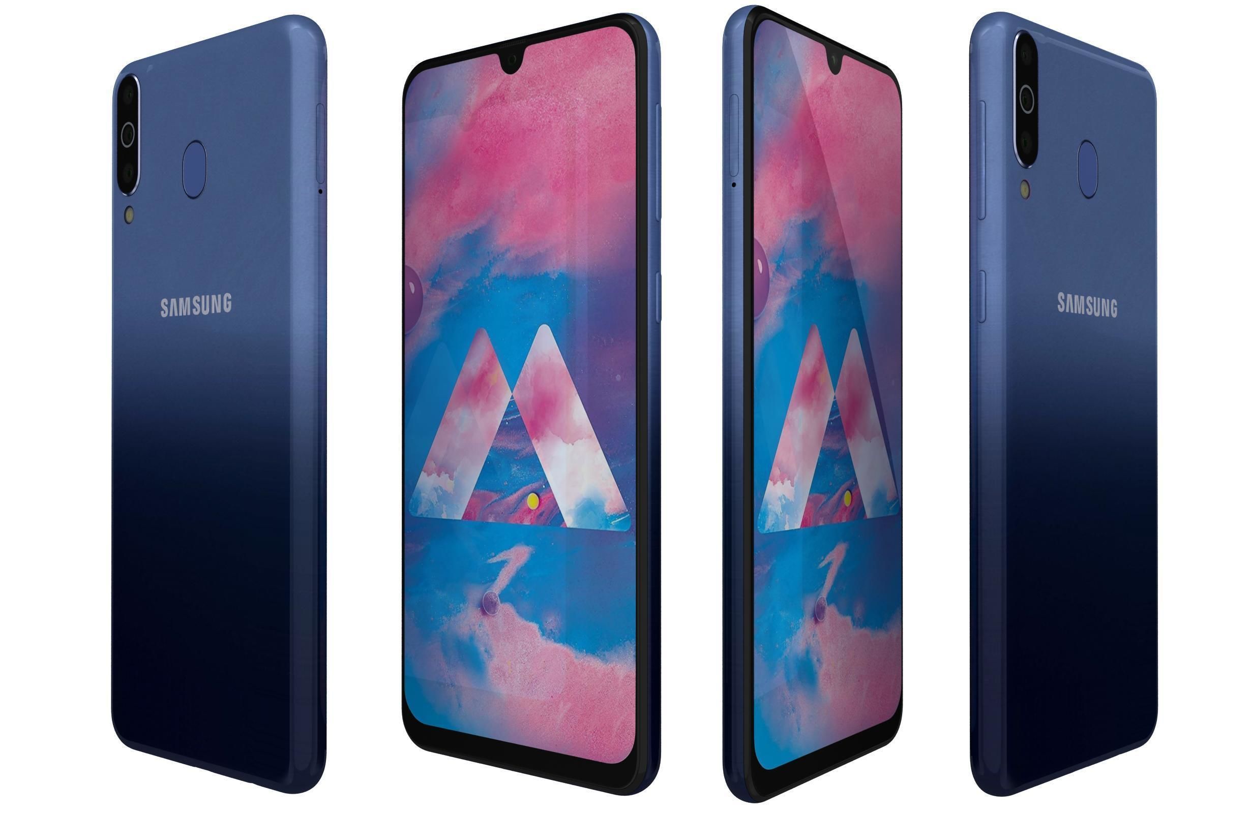 Samsung Galaxy M30 M31 M31S And M33 3D model_8