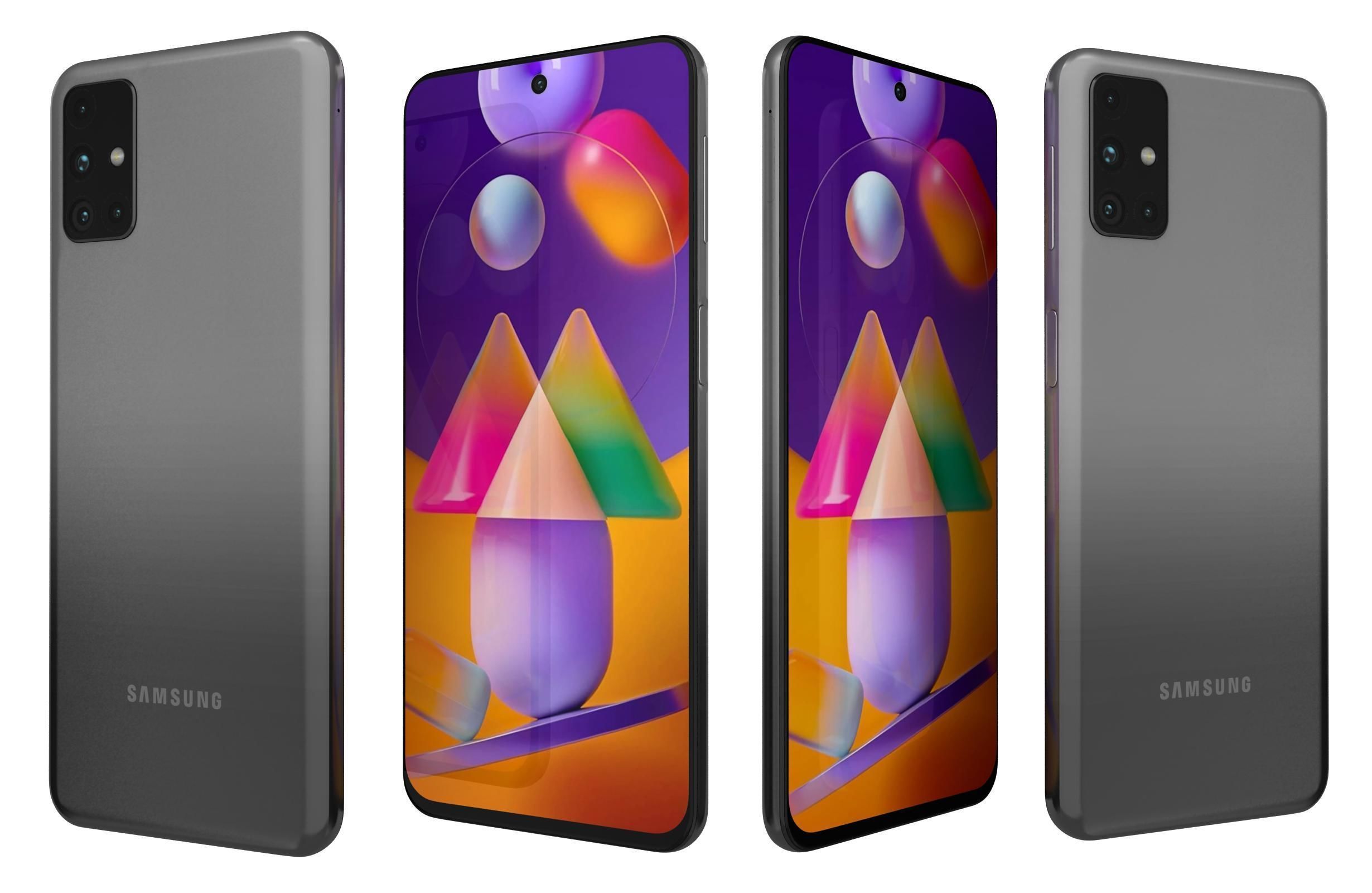 Samsung Galaxy M30 M31 M31S And M33 3D model_47