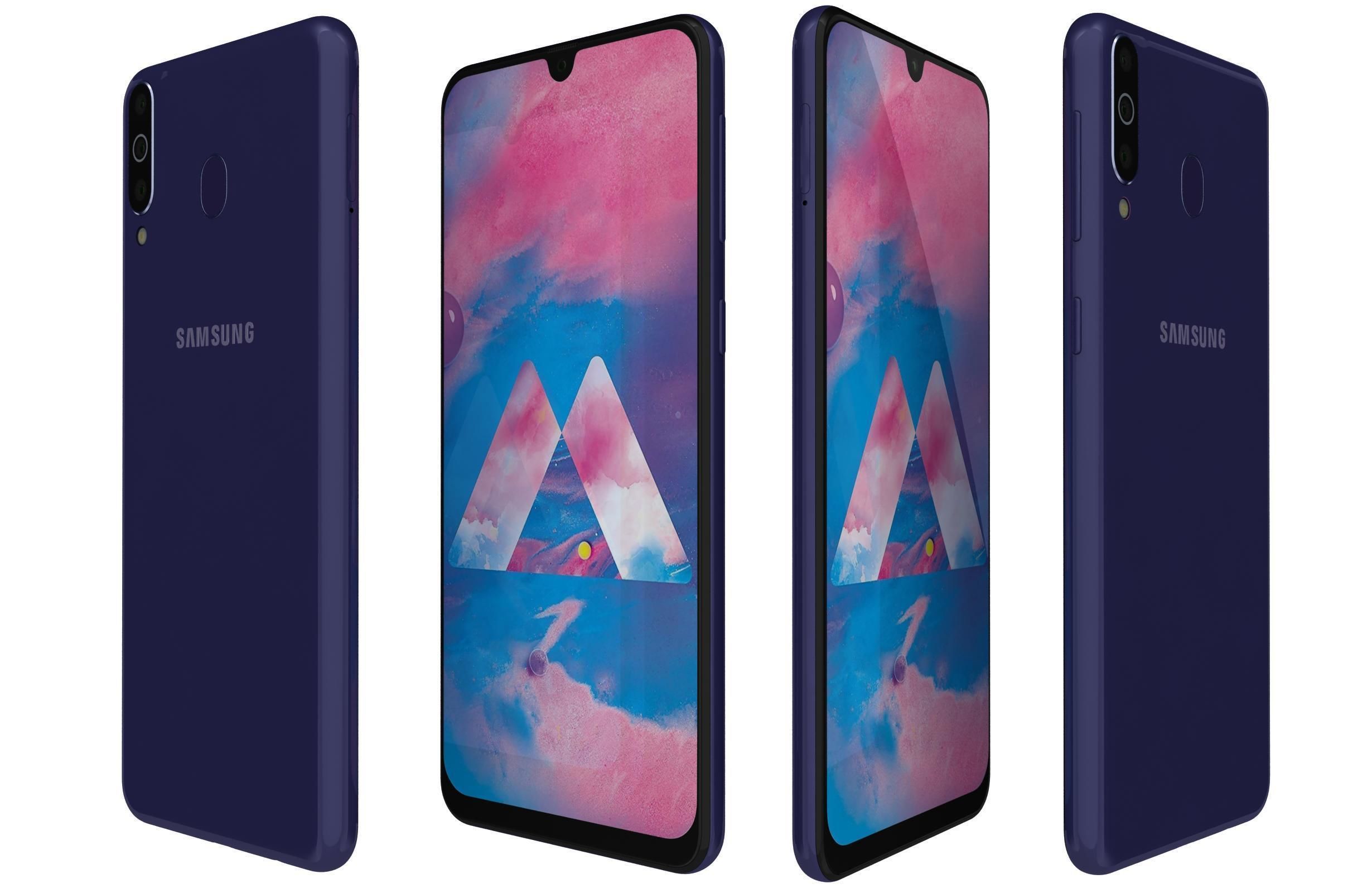 Samsung Galaxy M30 M31 M31S And M33 3D model_18