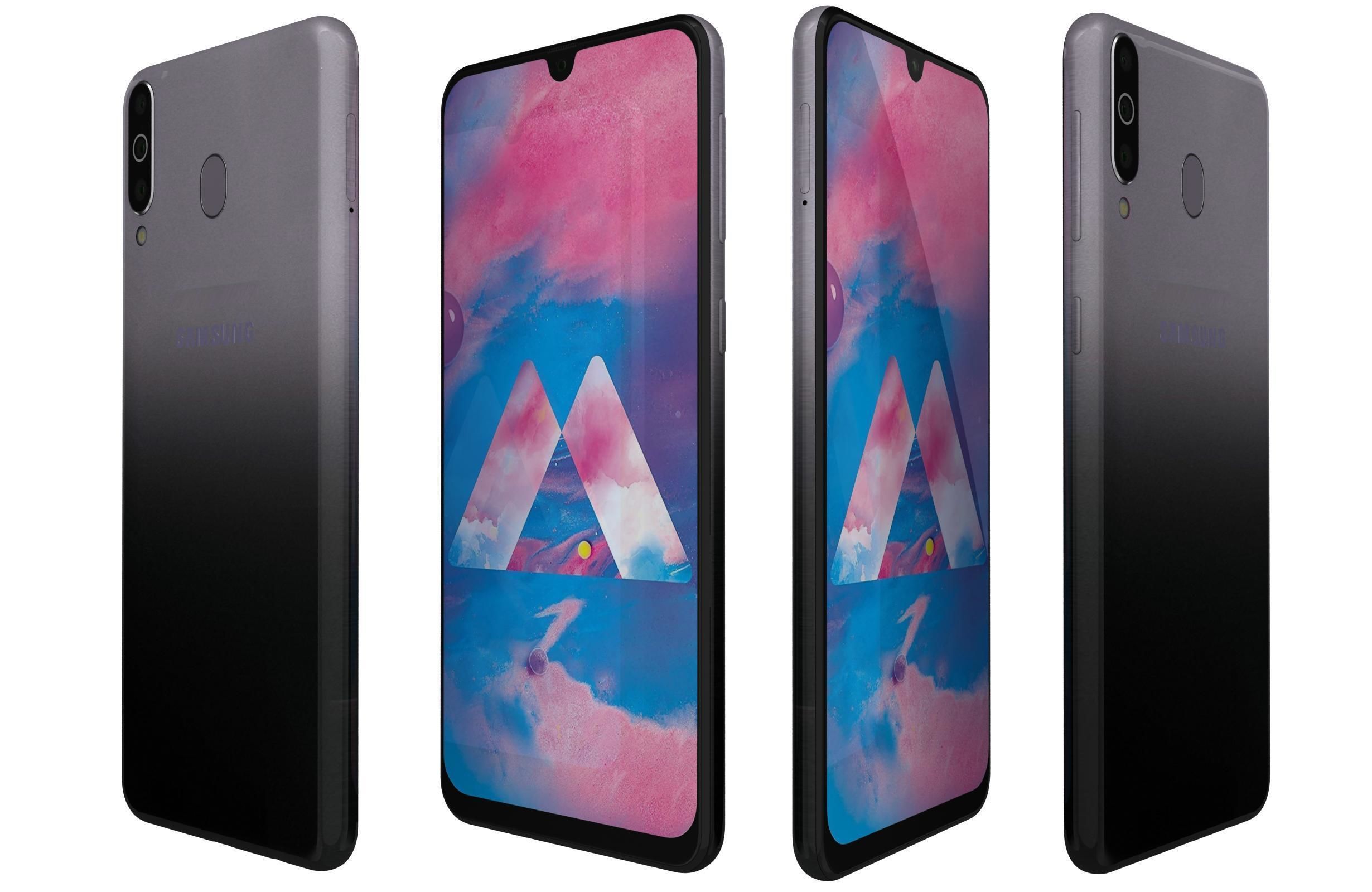 Samsung Galaxy M30 M31 M31S And M33 3D model_4