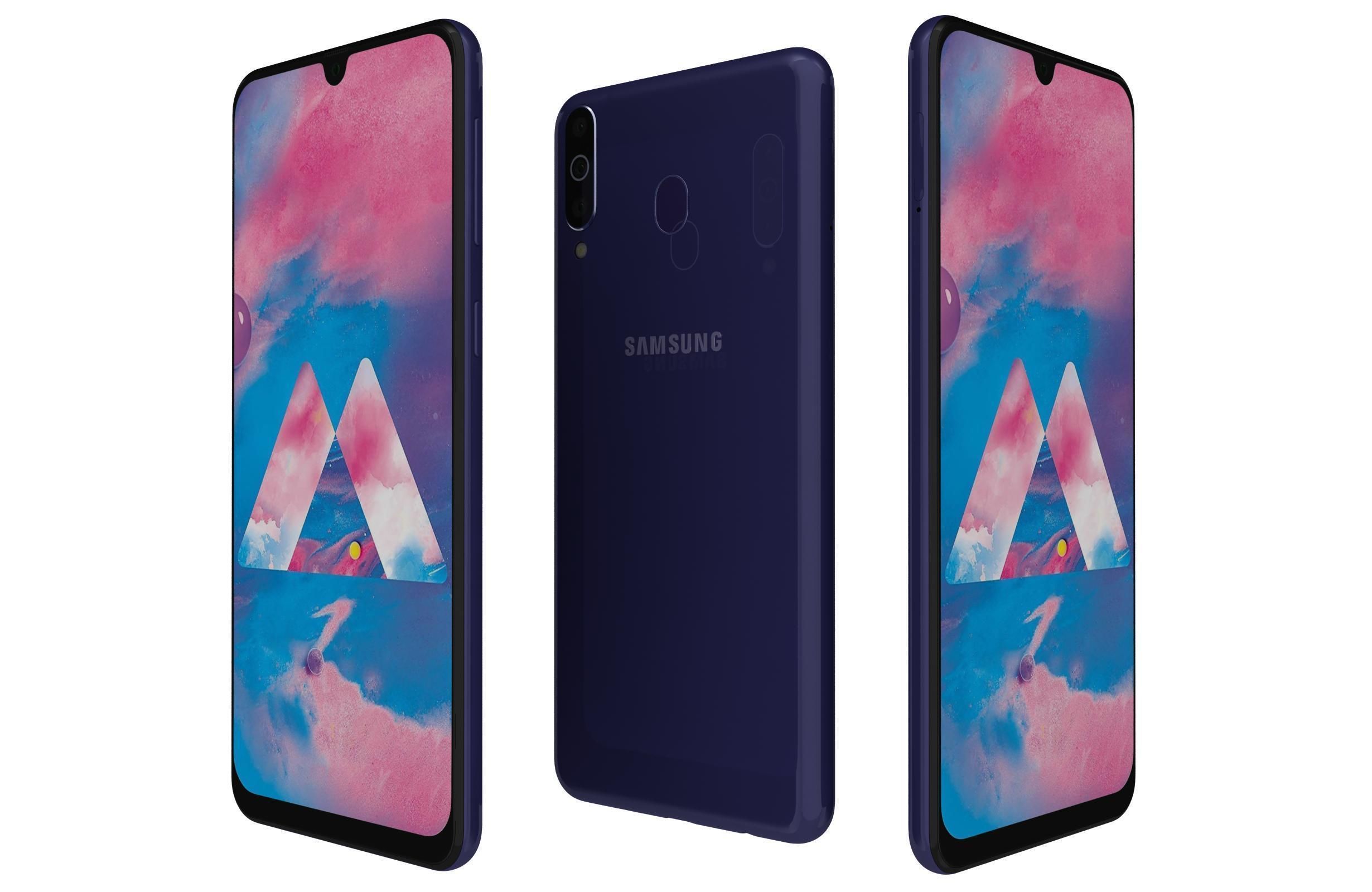 Samsung Galaxy M30 M31 M31S And M33 3D model_17