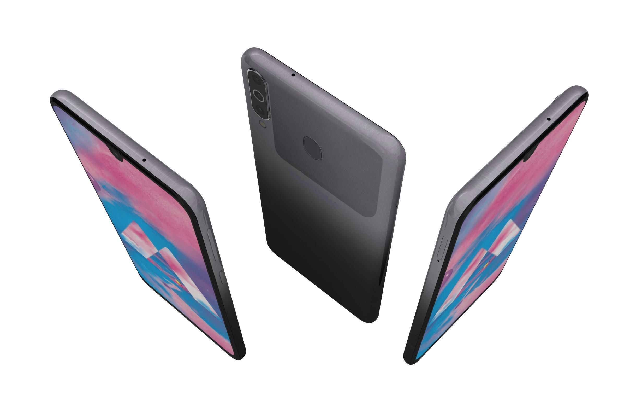 Samsung Galaxy M30 M31 M31S And M33 3D model_2