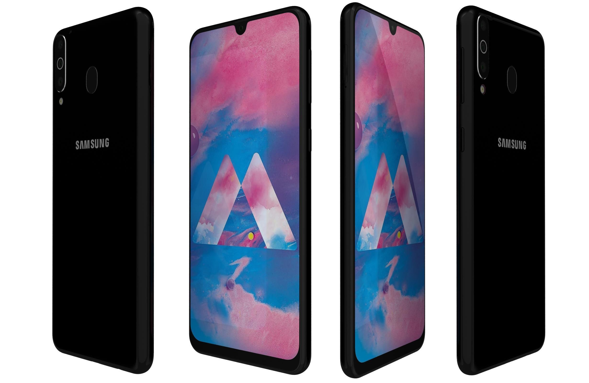 Samsung Galaxy M30 M31 M31S And M33 3D model_11