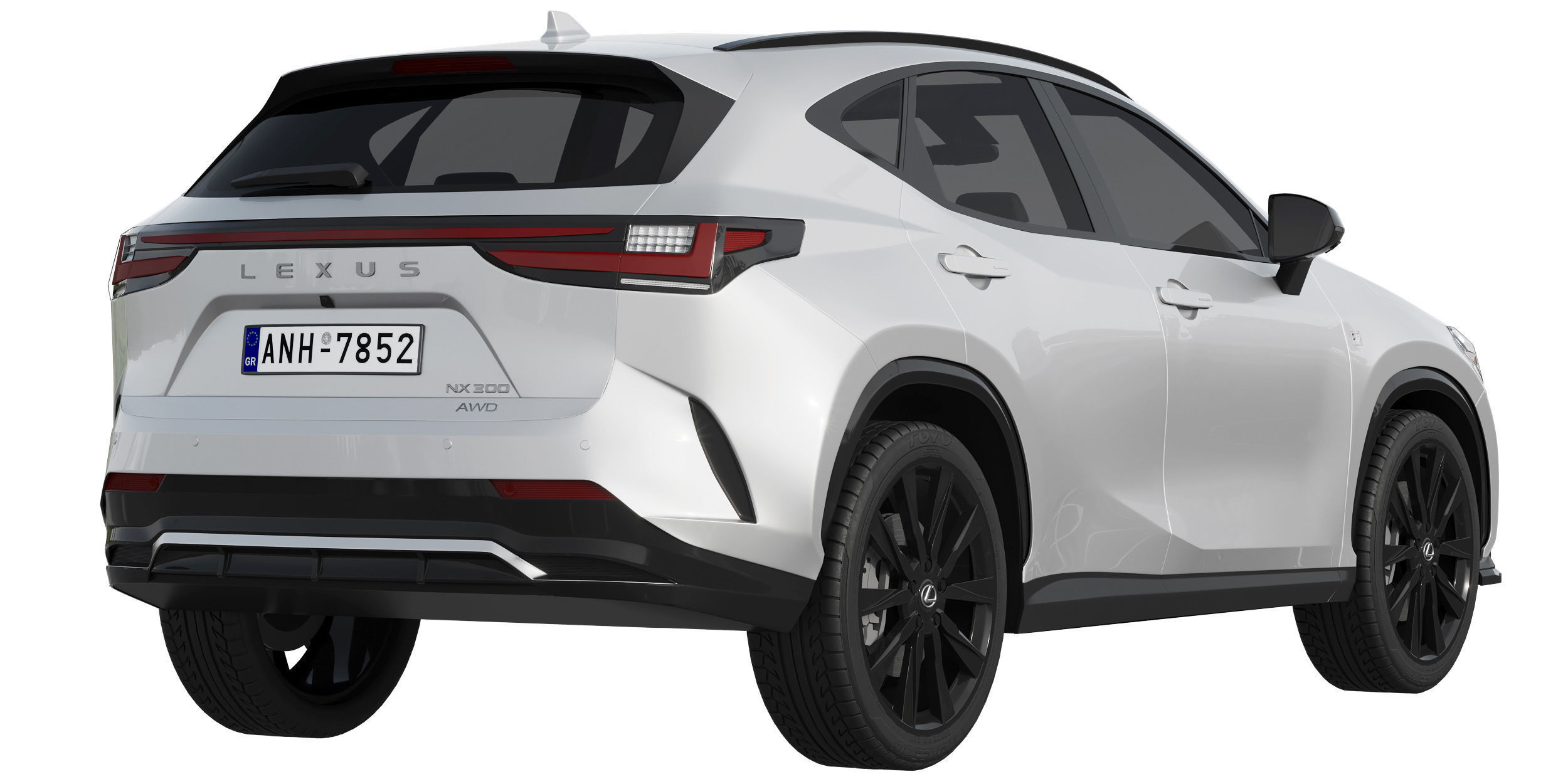 Lexus NX300 F-Sport 2022 3D model_3