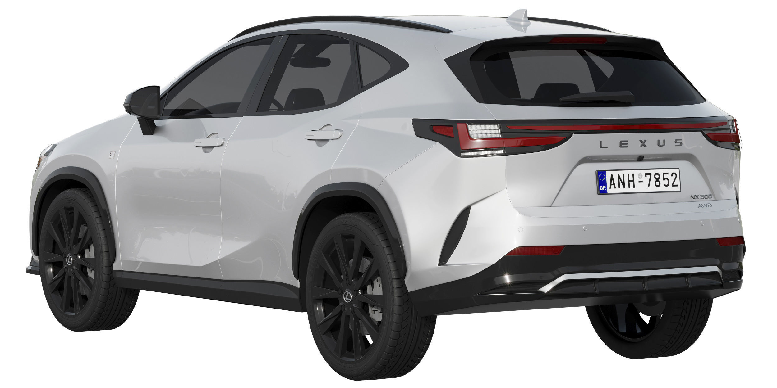 Lexus NX300 F-Sport 2022 3D model_2