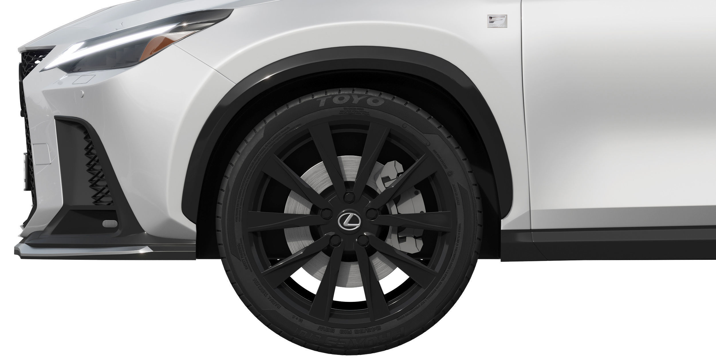 Lexus NX300 F-Sport 2022 3D model_10