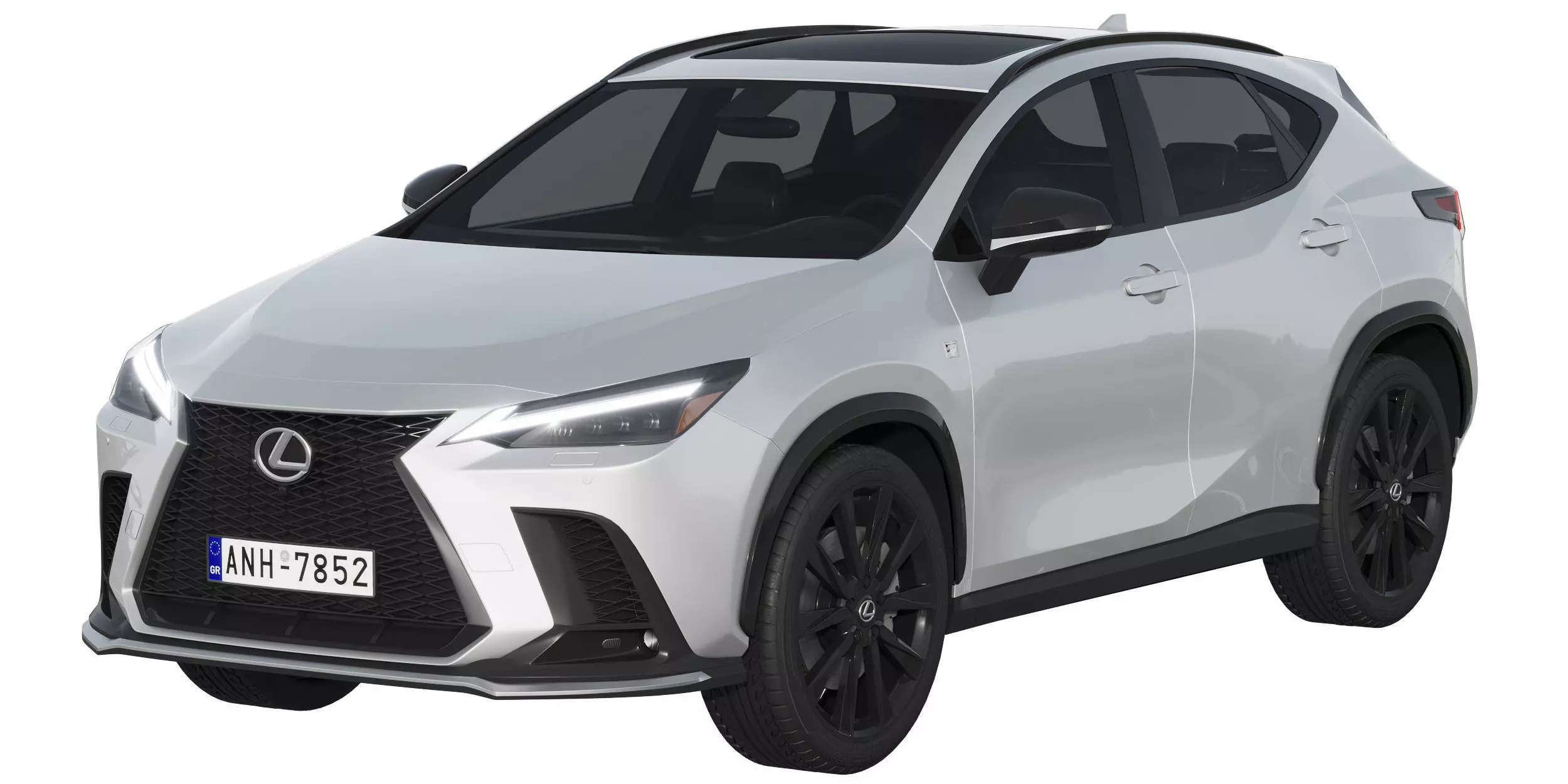 Lexus NX300 F-Sport 2022 3D model_0