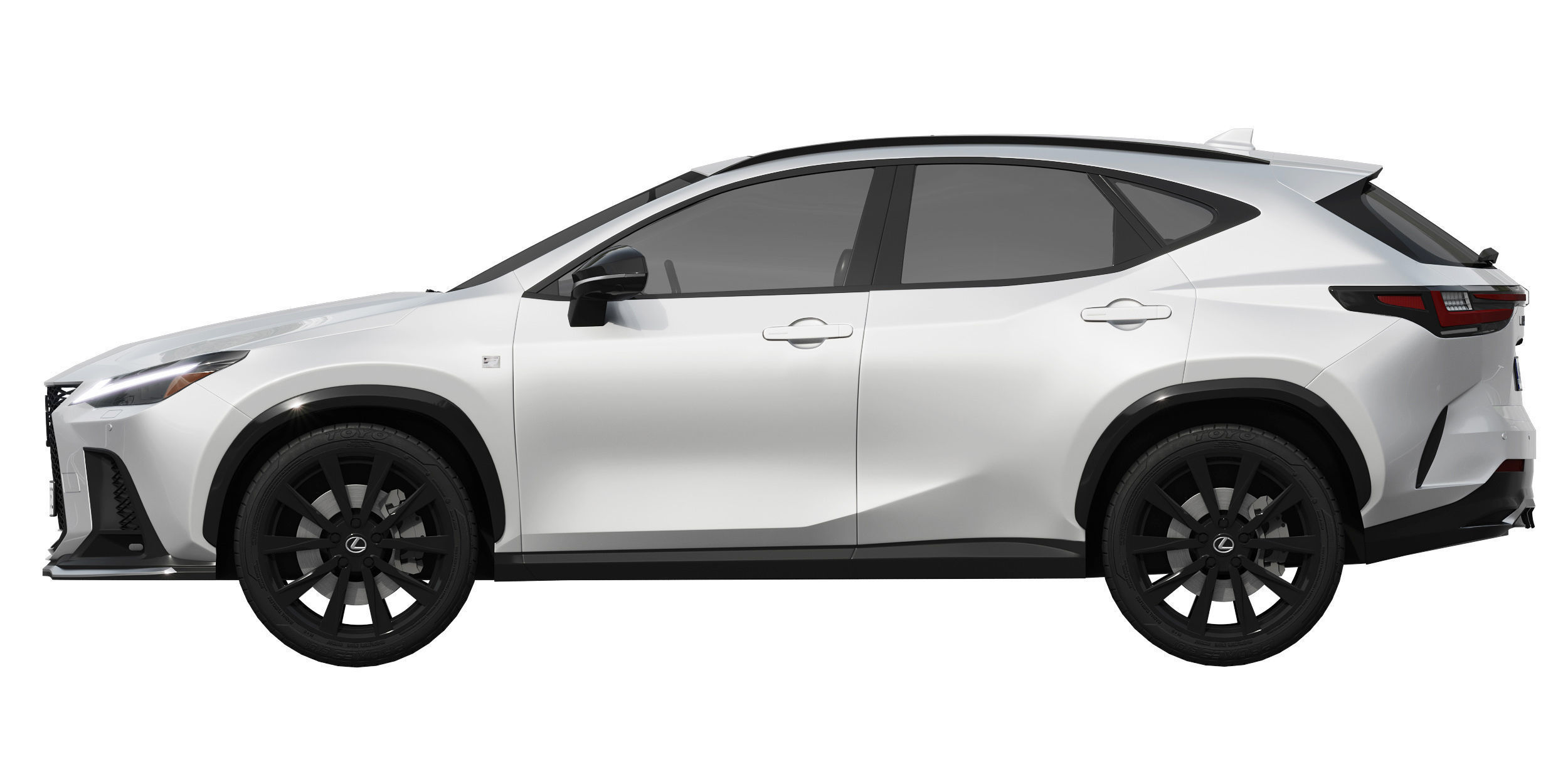 Lexus NX300 F-Sport 2022 3D model_5