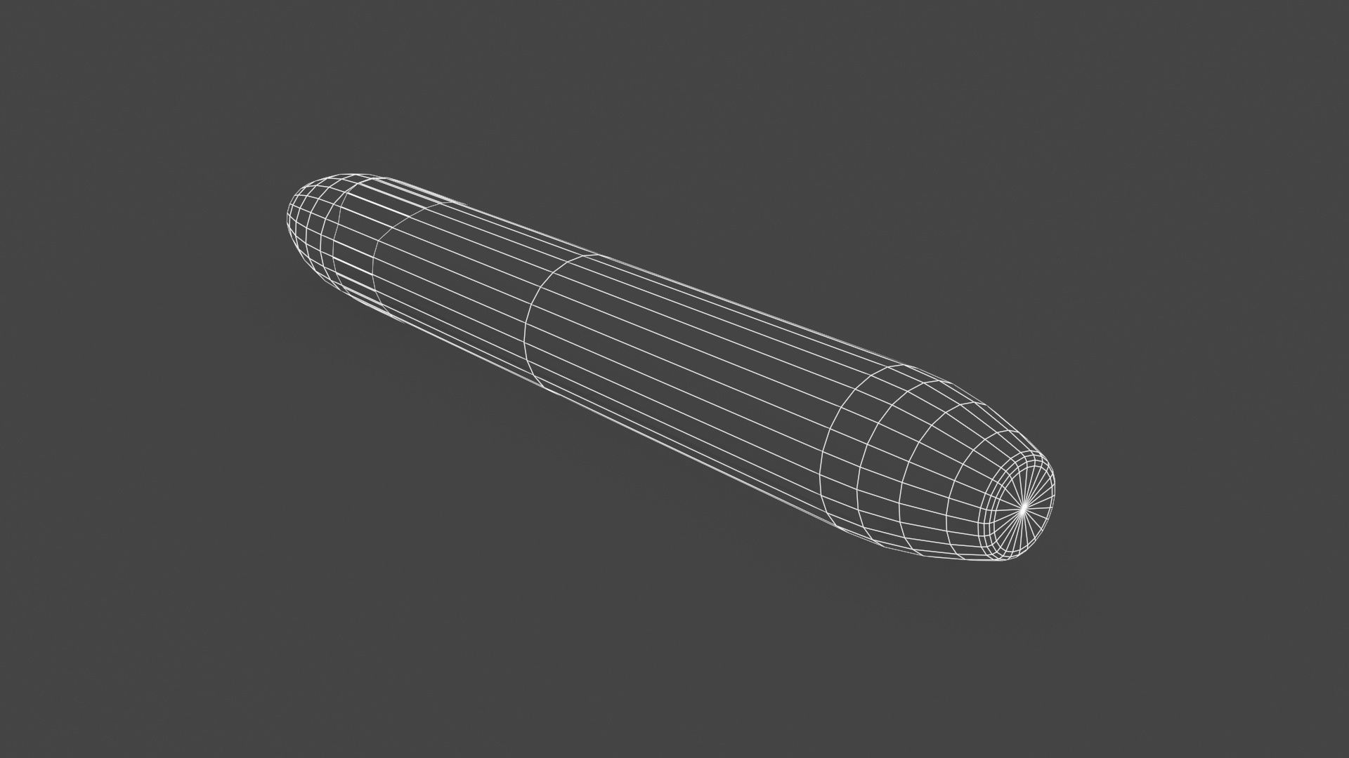 UDUD-005 Cigar Low-poly 3D model_4