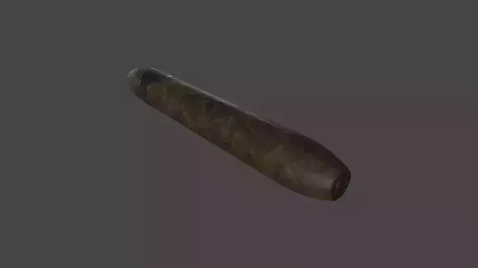 UDUD-005 Cigar Low-poly 3D model