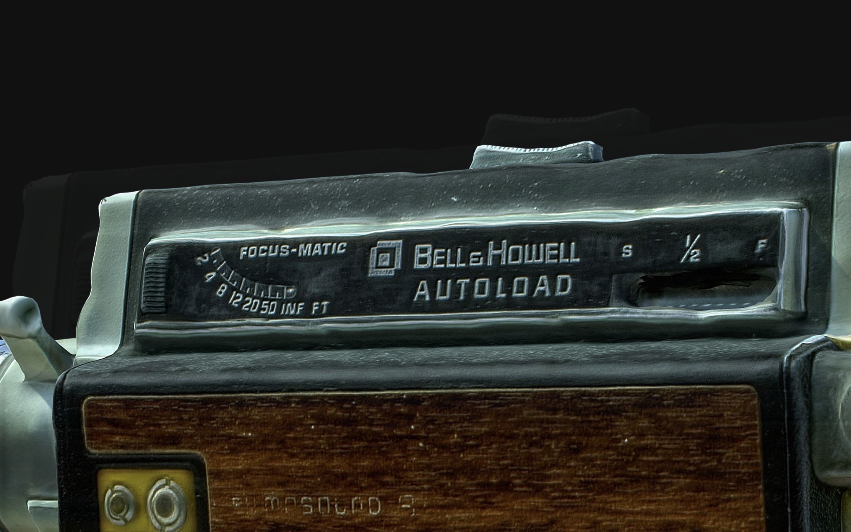 Super 8mm camera scan 70s retro camera photogrammetry Low-poly 3D model_12