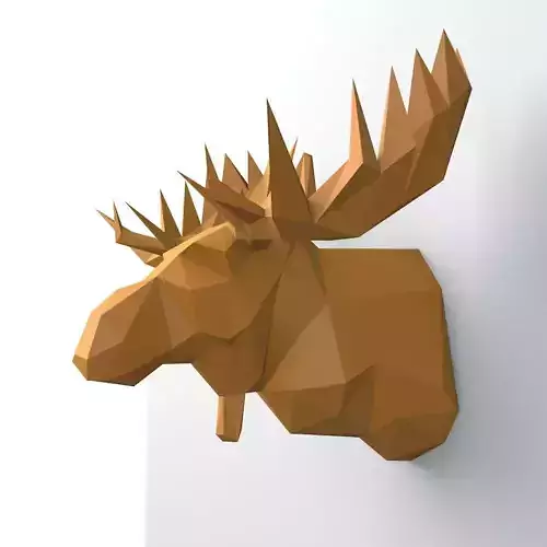 Head moose