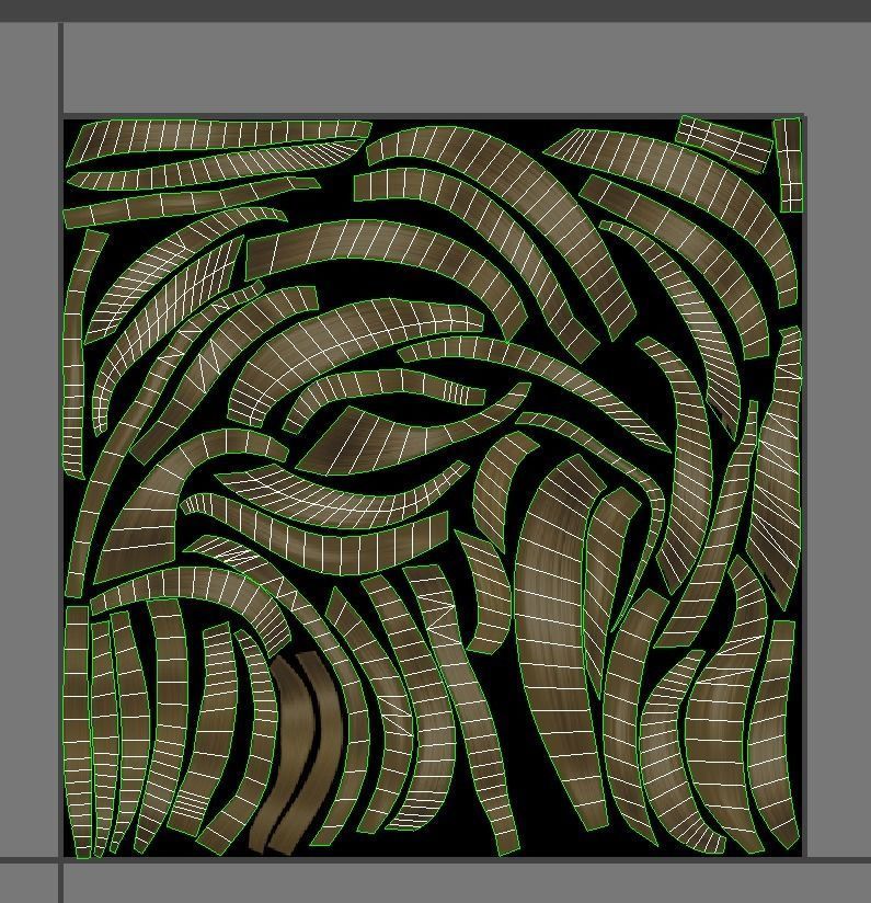 Hairstyle cartoon lush man haircut of short Low-poly 3D model Low-poly 3D model_8