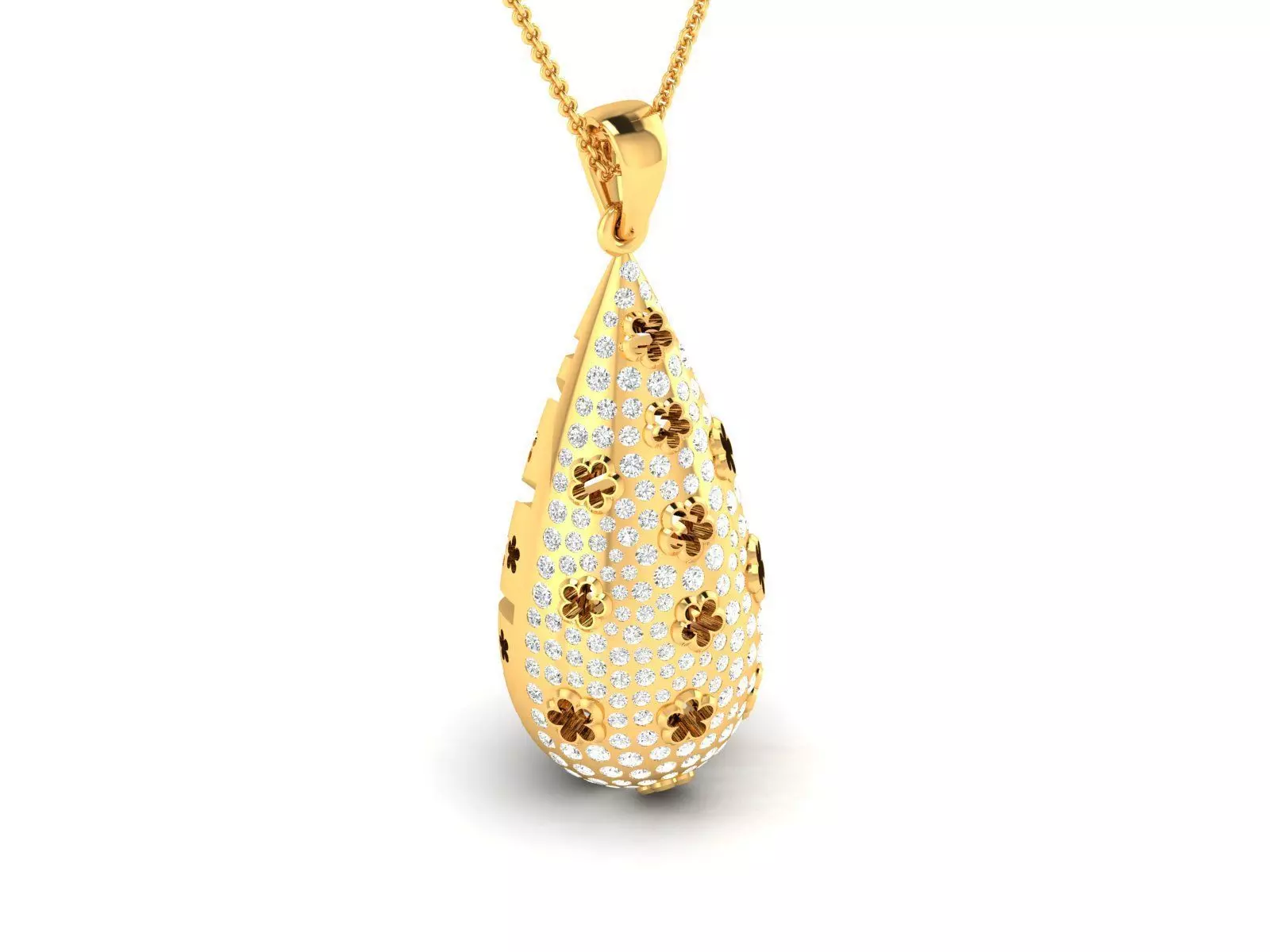 Pendant for Women 3dm STL FBX OBJ Render Details 3D print model_0