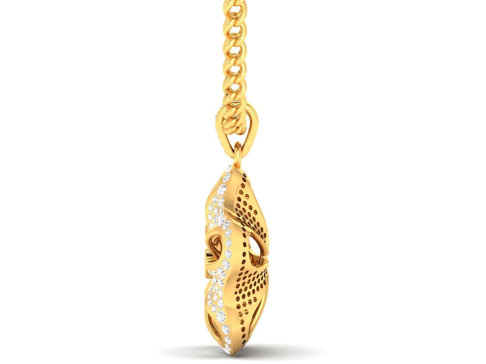 Pendant for Women 3dm STL FBX OBJ Render Details 3D print model_7