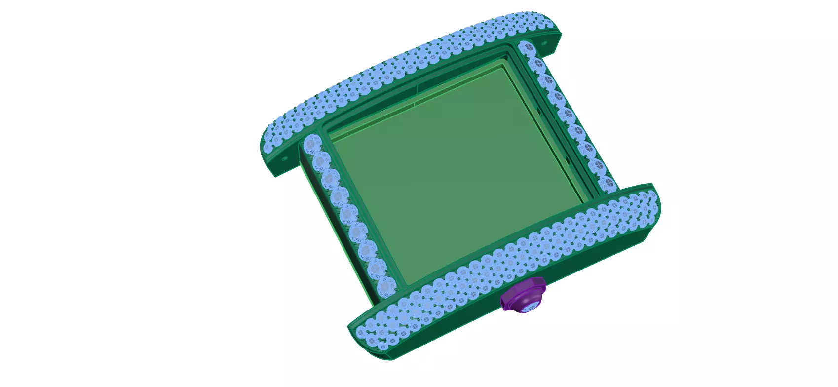 watch frame 3D print model_0