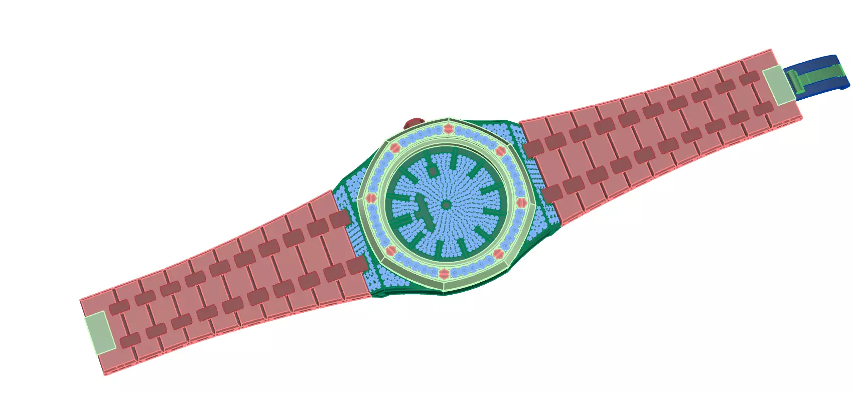 watch 3D print model_0