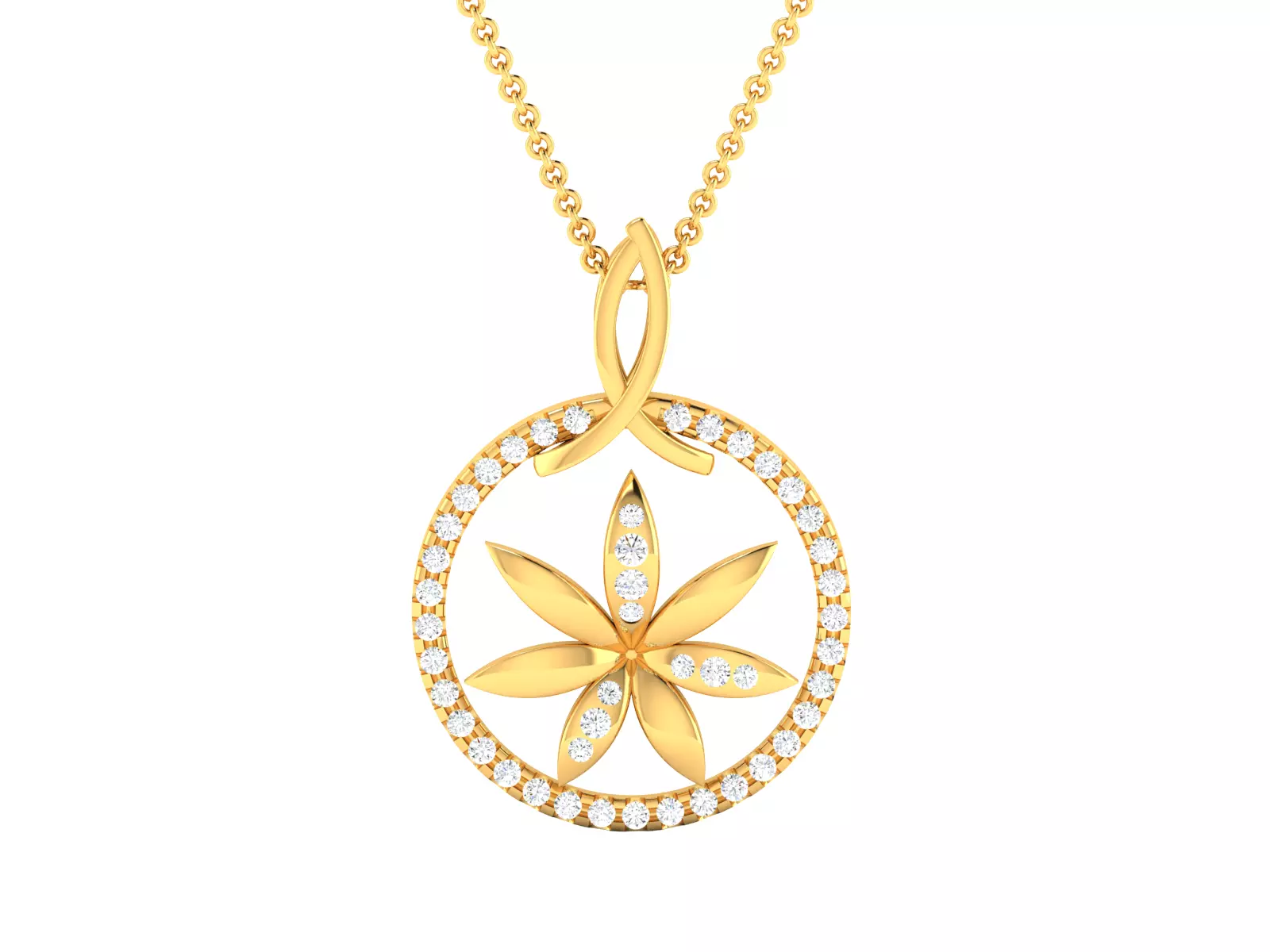 Pendant for Women 3dm STL FBX OBJ Render Details 3D print model_0