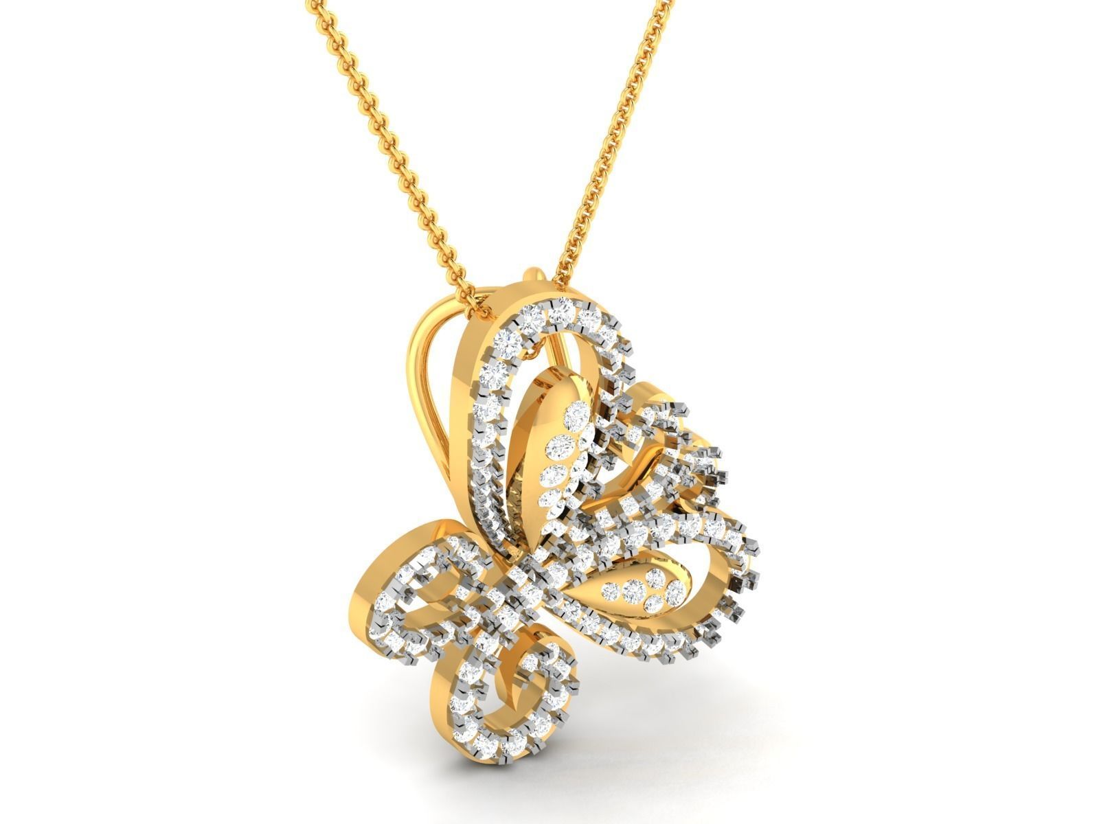 Pendant for Women 3dm STL FBX OBJ Render Details 3D print model_1