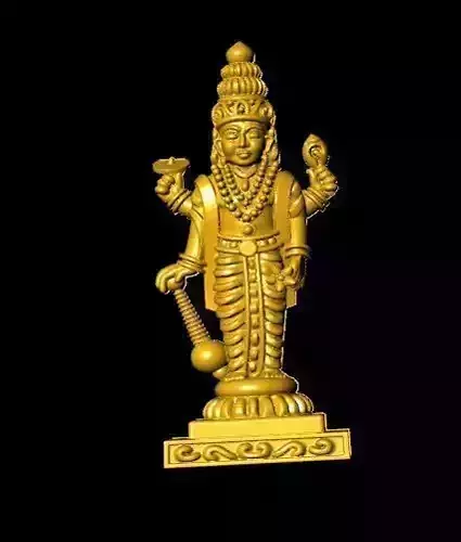 satyanarayan hindu god lord person 3D print model