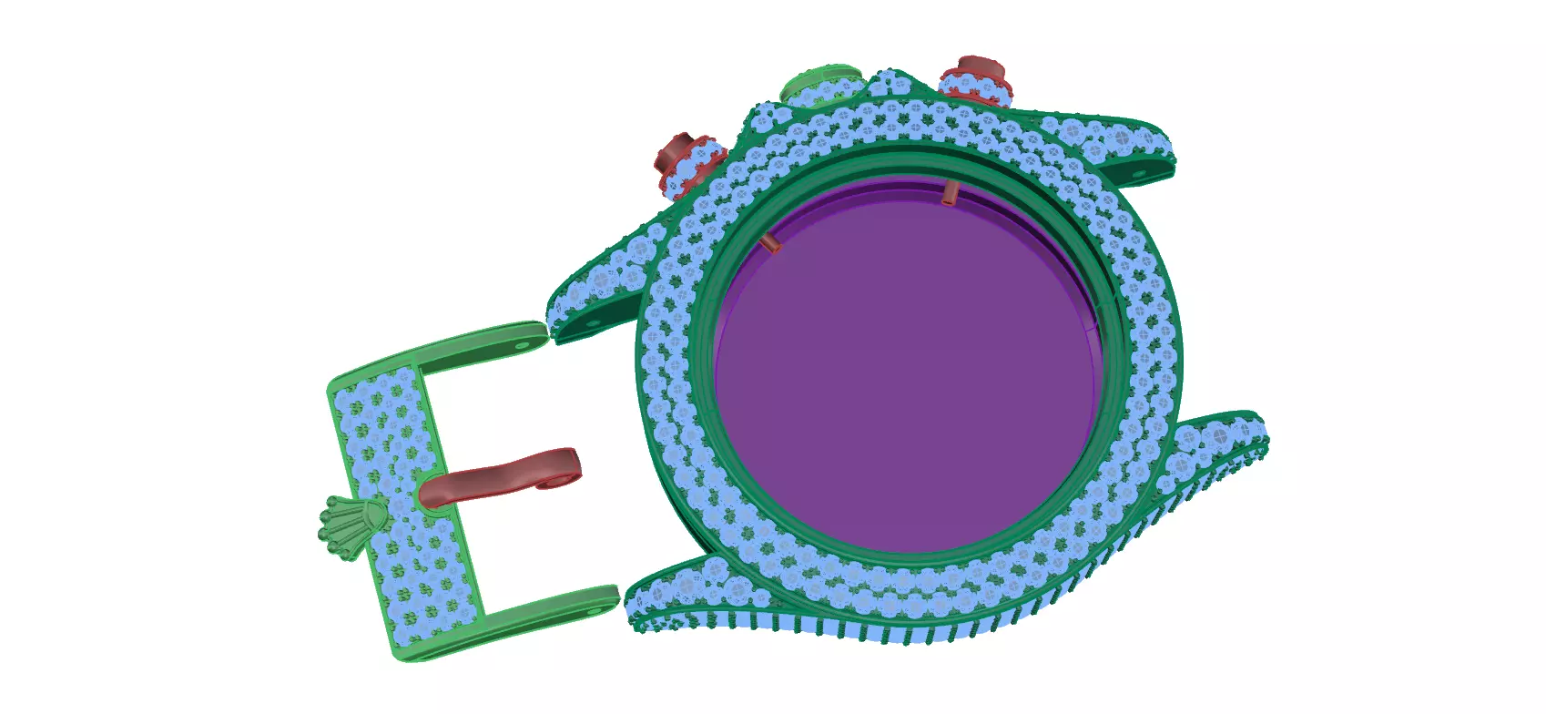 watch clock Free 3D print model