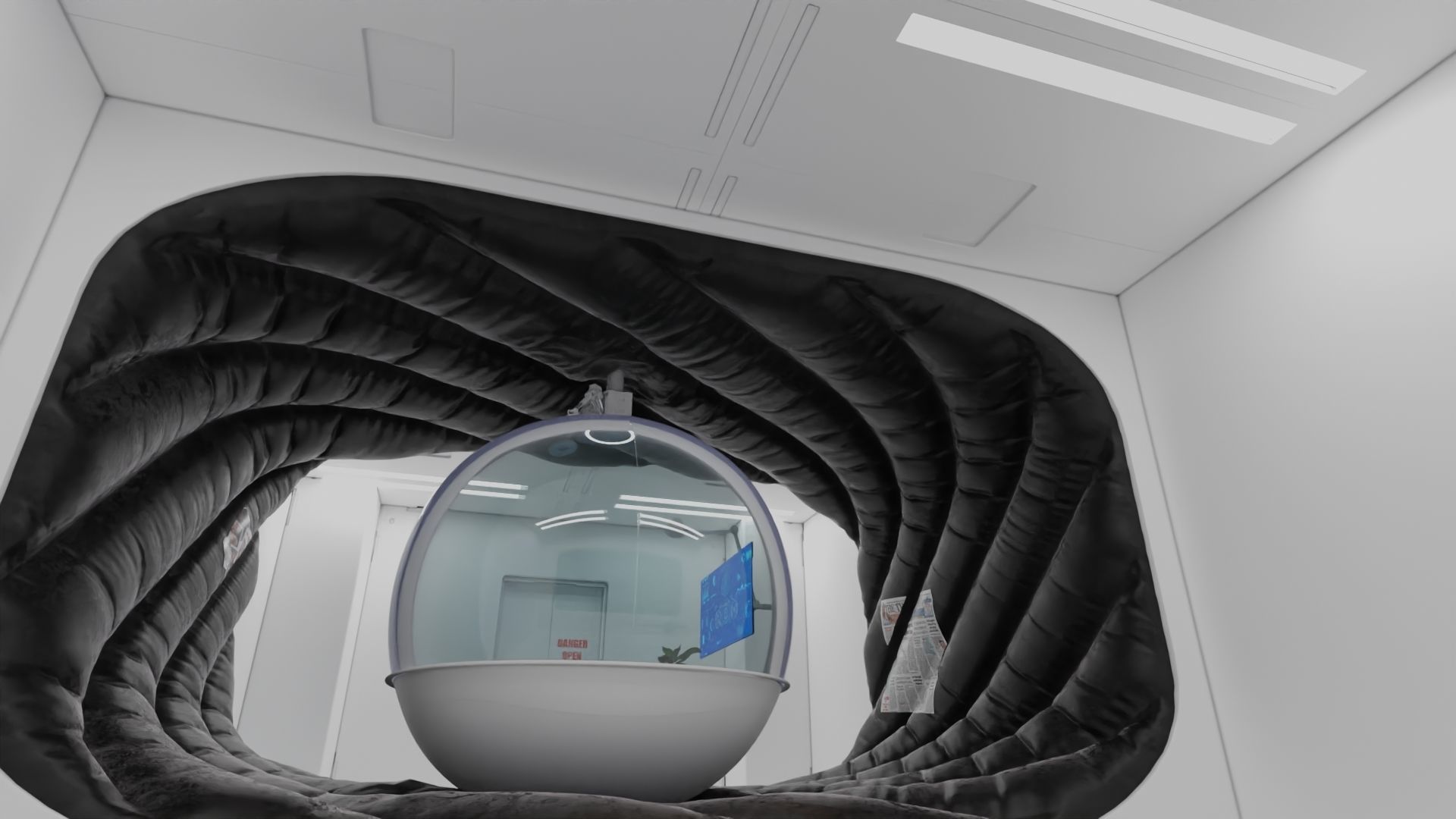 scifi room small 3D model_11