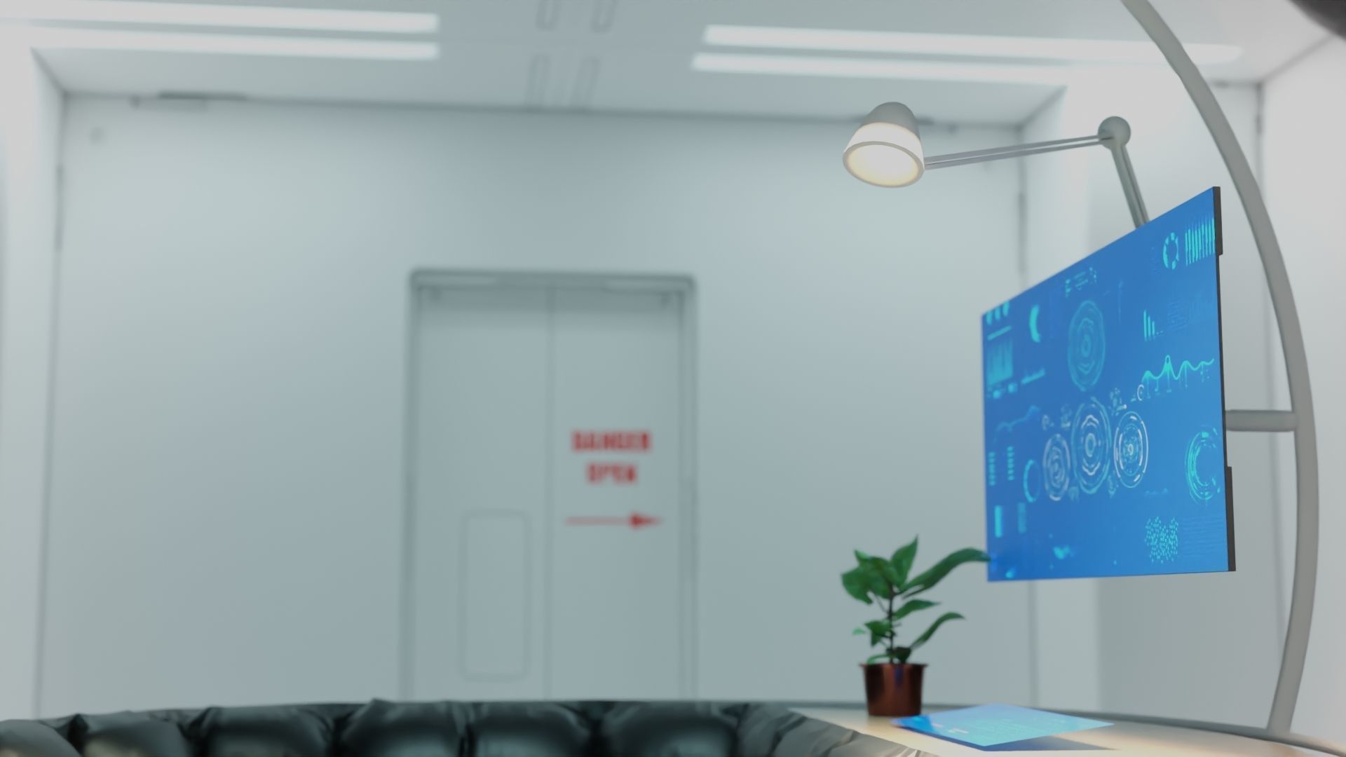 scifi room small 3D model_14