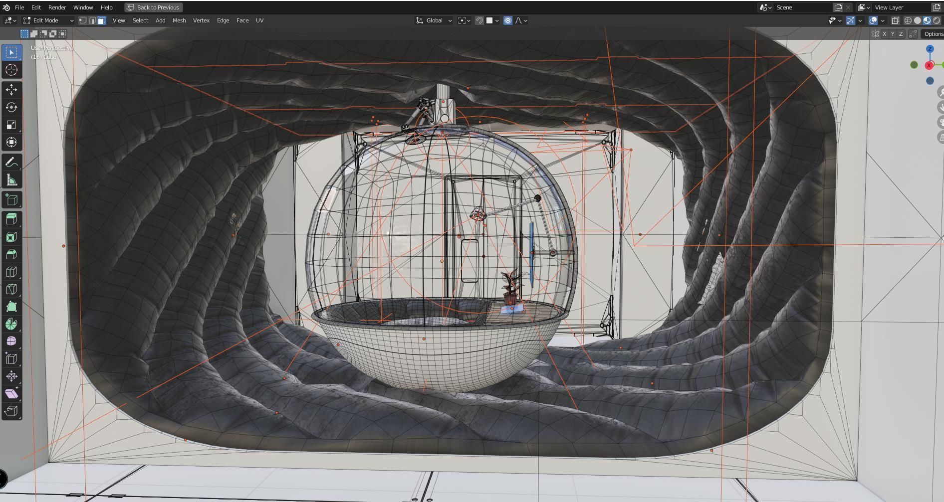 scifi room small 3D model_20