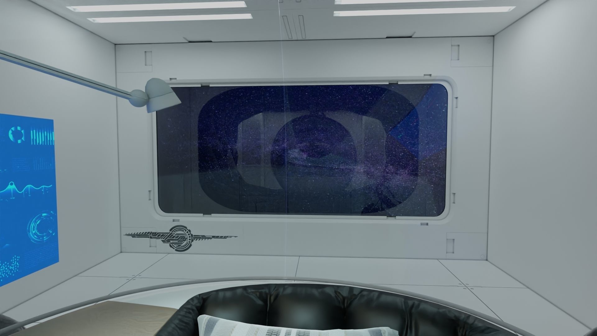 scifi room small 3D model_7