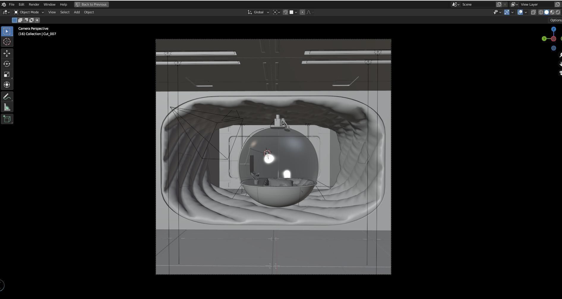 scifi room small 3D model_16
