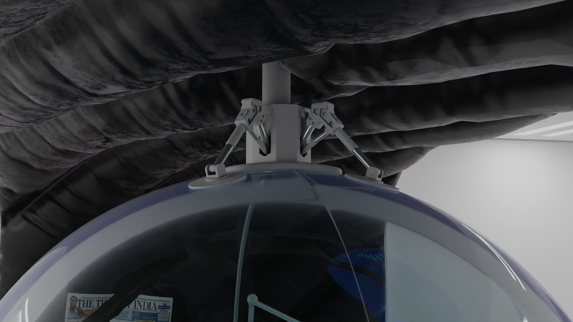 scifi room small 3D model_5