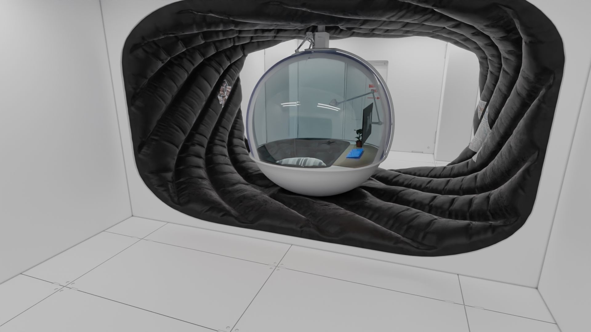 scifi room small 3D model_12