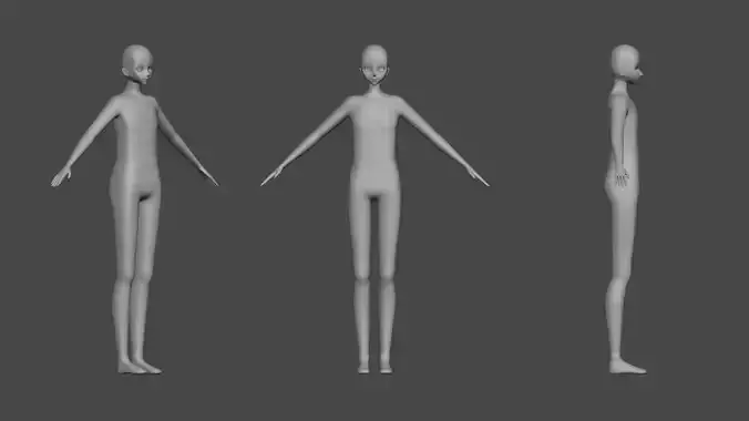 Anime Male Base model