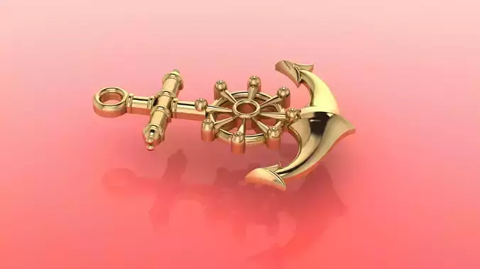 anchor pendant