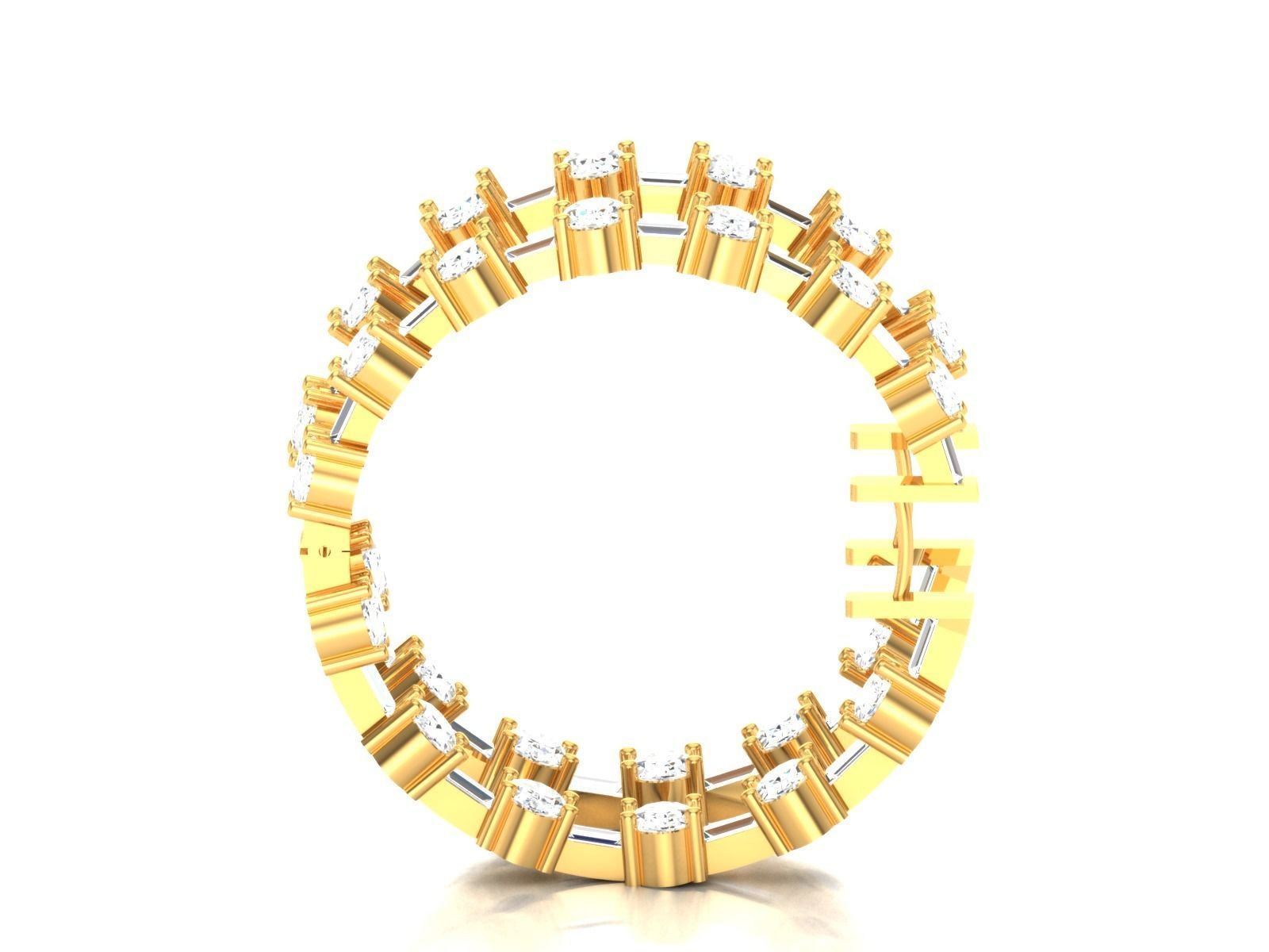 Women Earrings 3dm STL FBX OBJ Render Details 3D print model_6