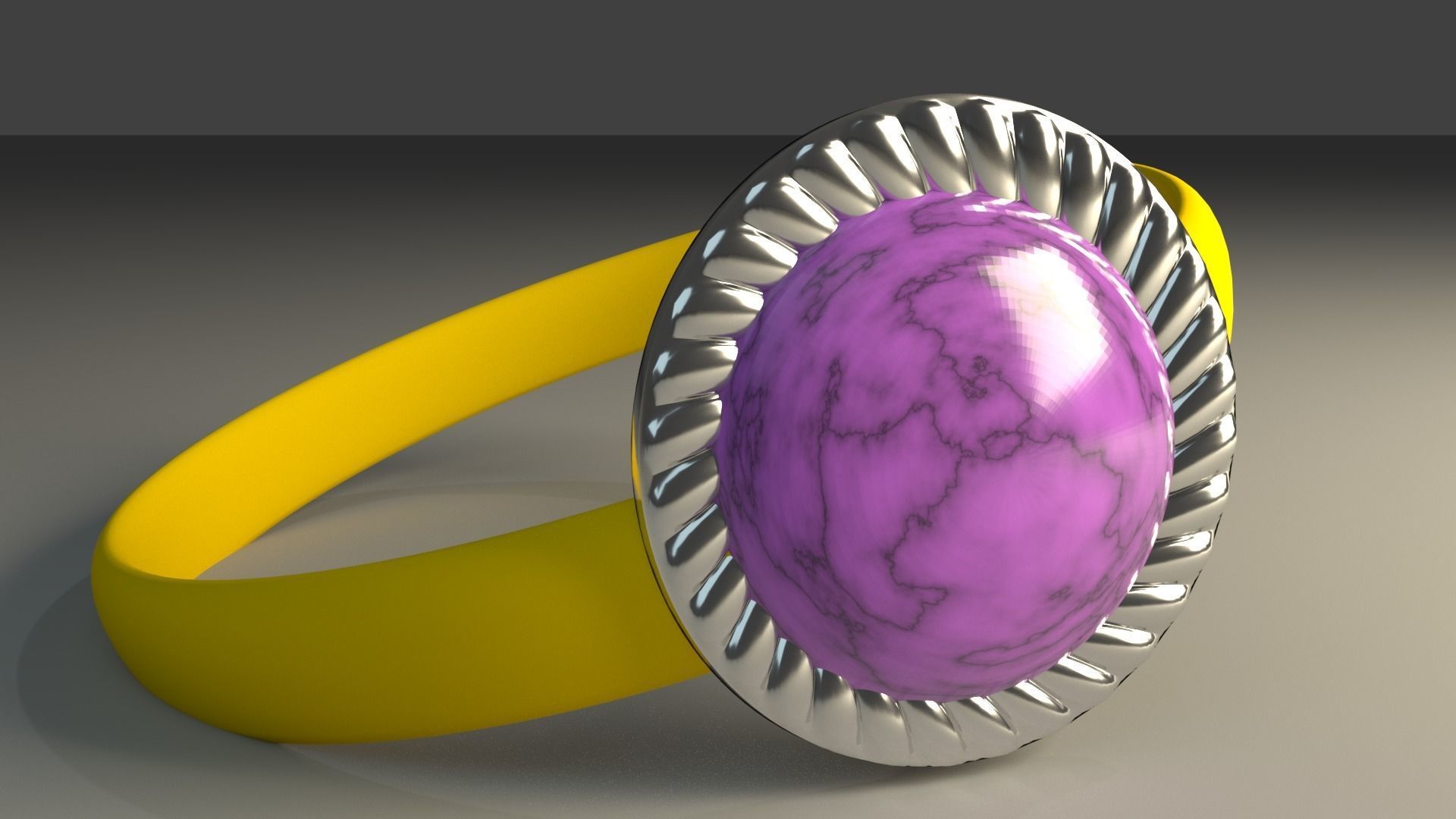 jewelry Ring 3D model_2